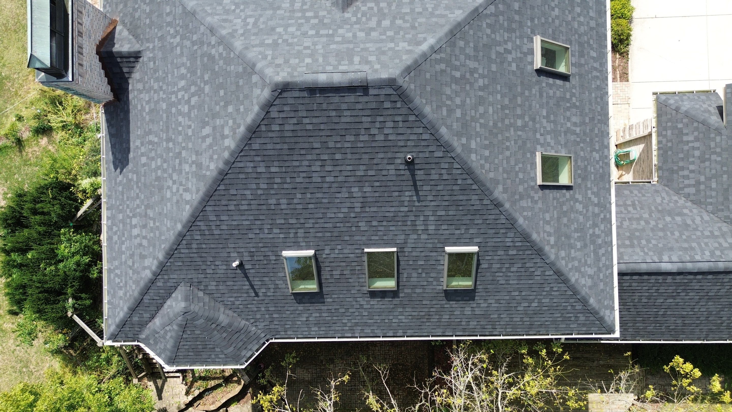 Project in Martinsville by Moss Roofing