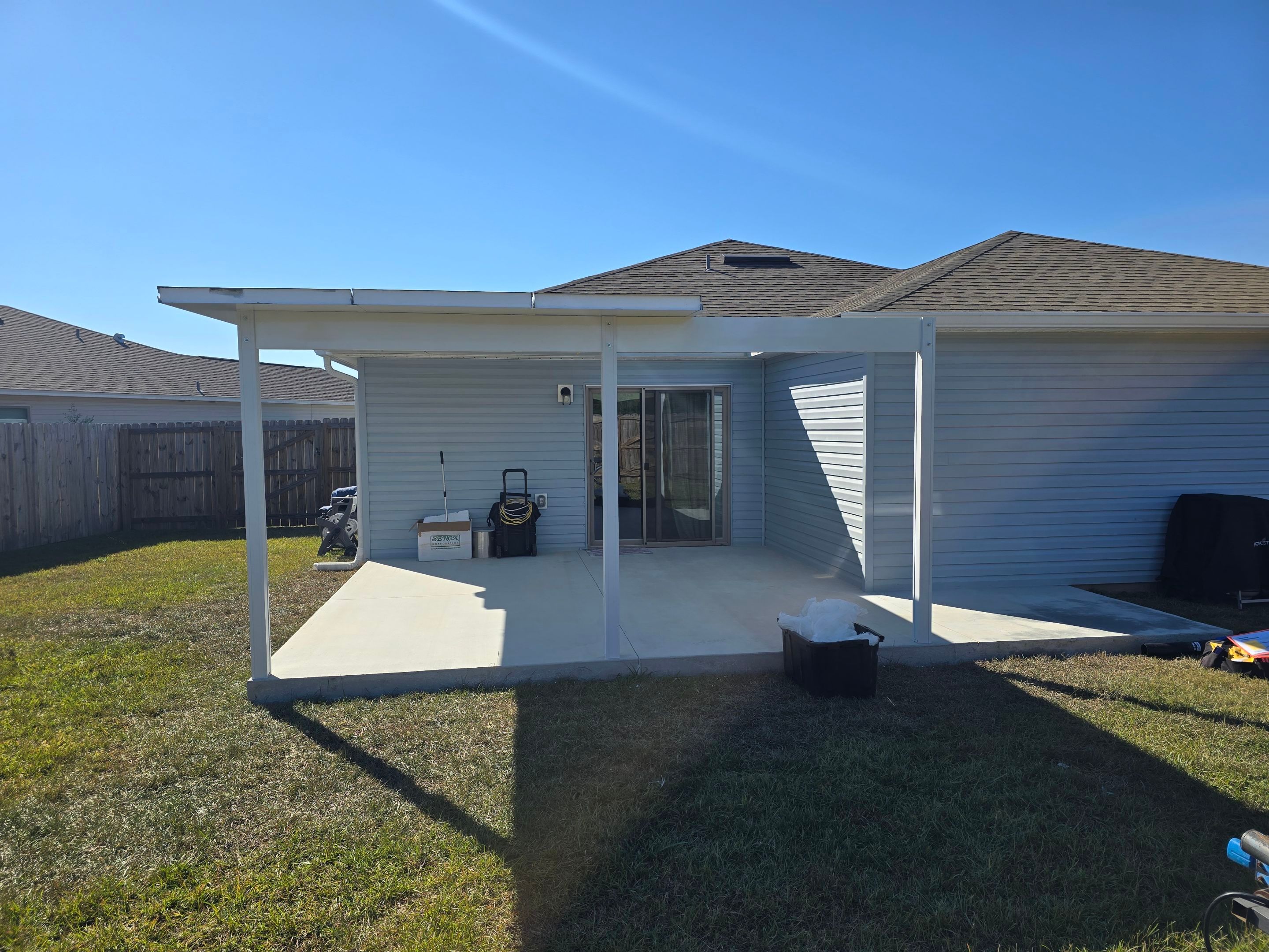 Backyard Patio Cover by Titan Sunrooms