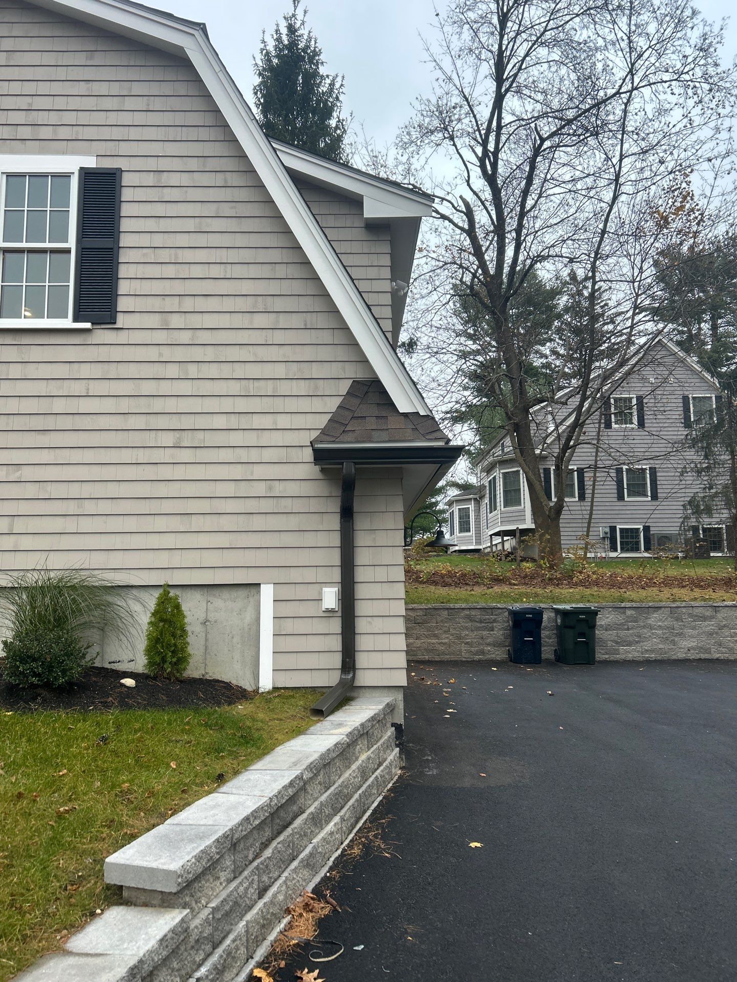 Andover Complete Gutter System with T-Rex Guards & Valley Splashguard by Mighty Dog Roofing of Greater Middlesex County