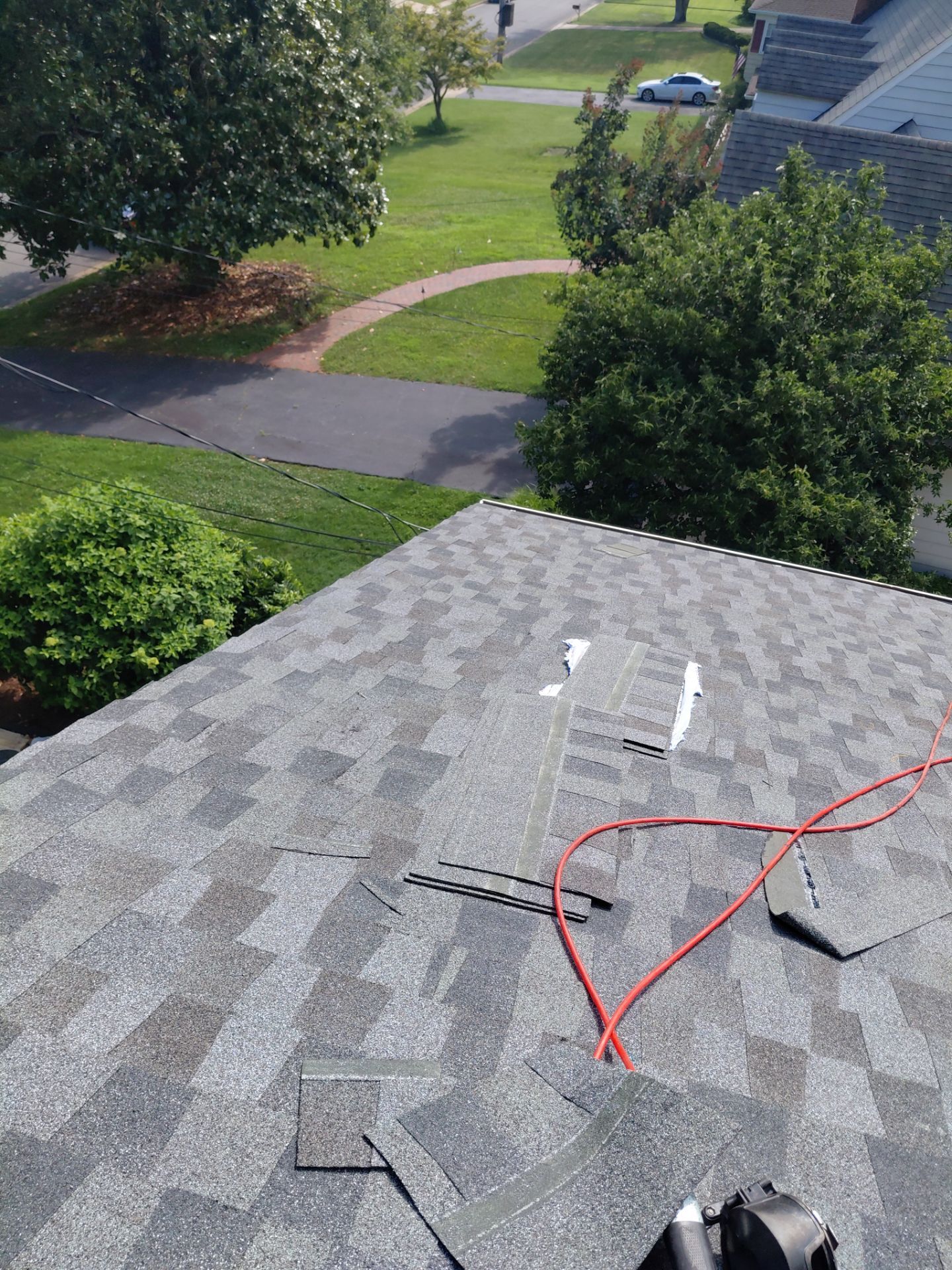 Alexandria: Residential Roof Replacement with GAF Timberline HDZ in Nantucket Morning by RM Banning, Inc.