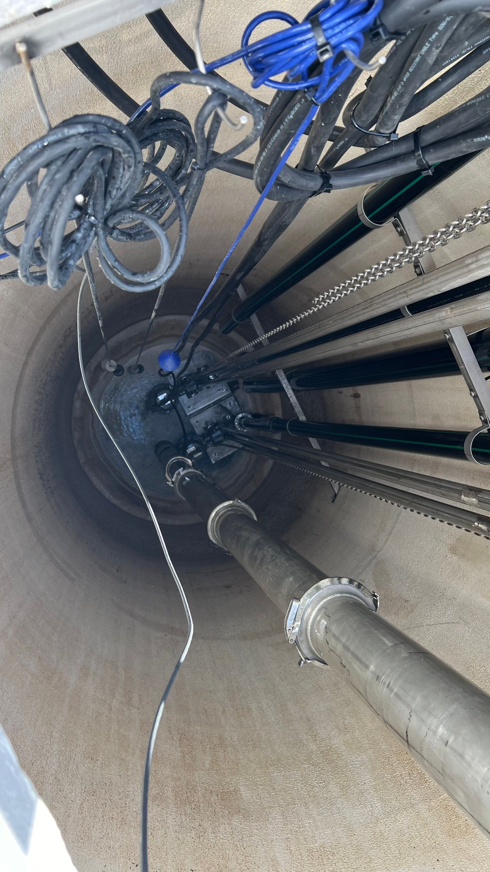 New Construction Sewer System Cleaning by APS Power & Water