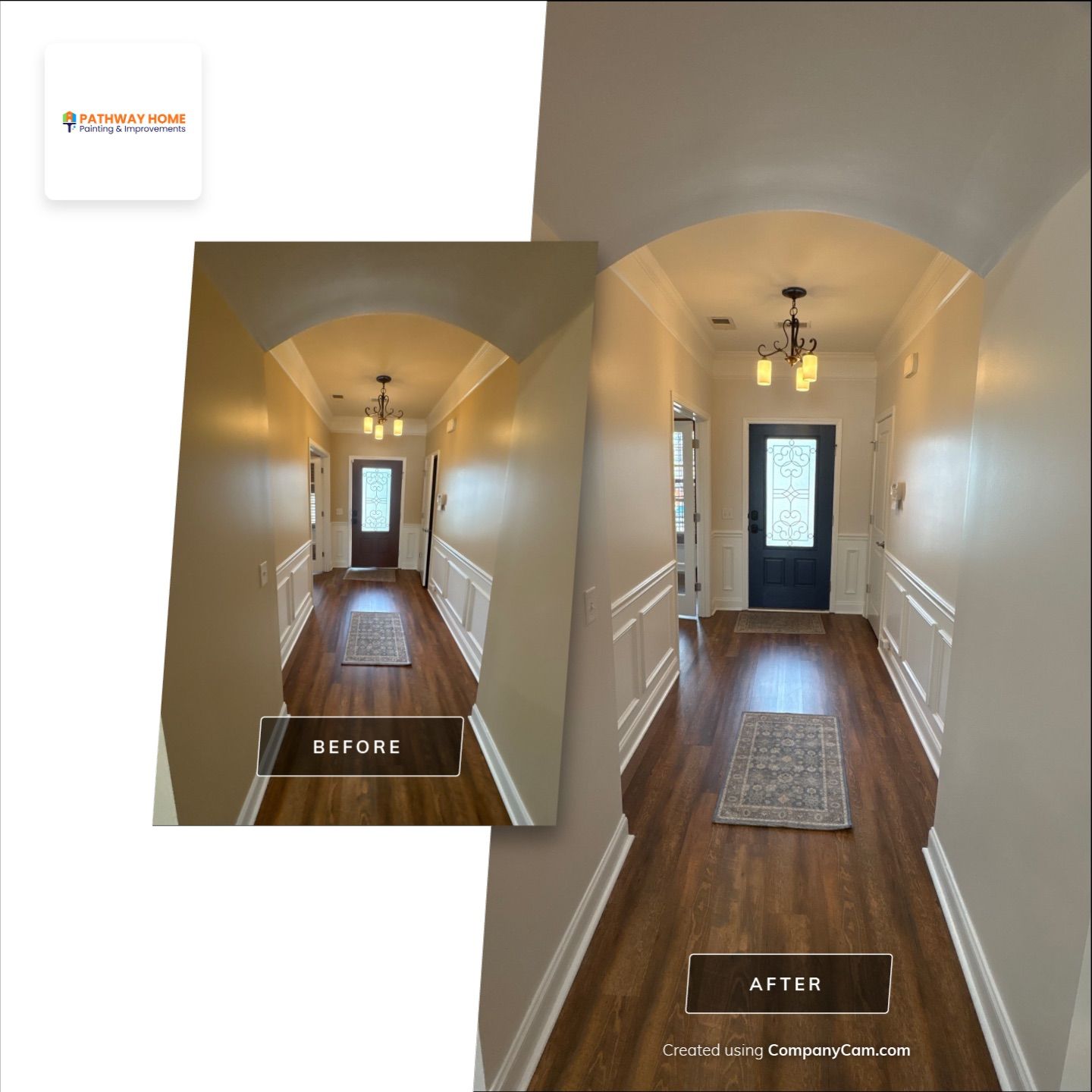 From Concern to Comfort: A Full Interior Transformation Done Right by Pathway Home Painting & Improvements