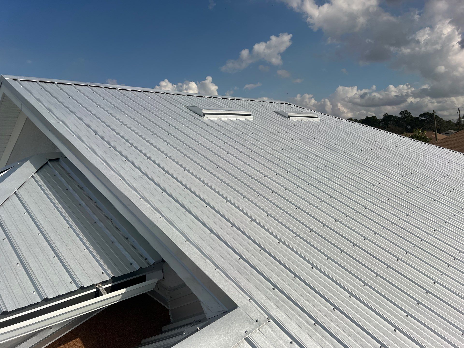 Metal Roof Project  by Durabilis Roofing INC