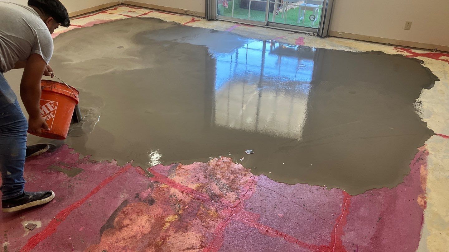 Beautiful new LVP flooring throughout this home! by Footprints Floors of Nashville