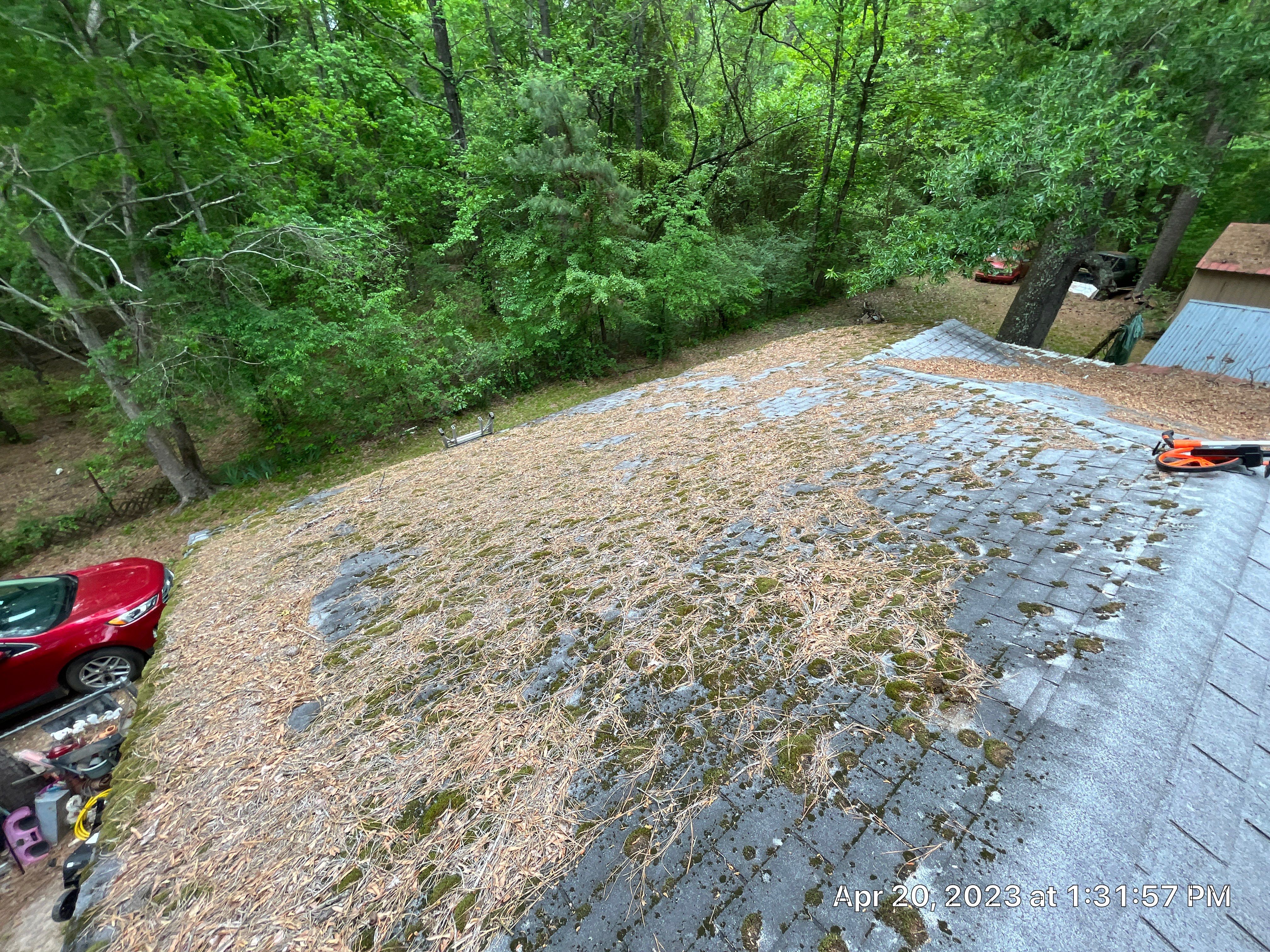 Residential Shingle Reroof using 29 gauge metal by Hostetler Roofing