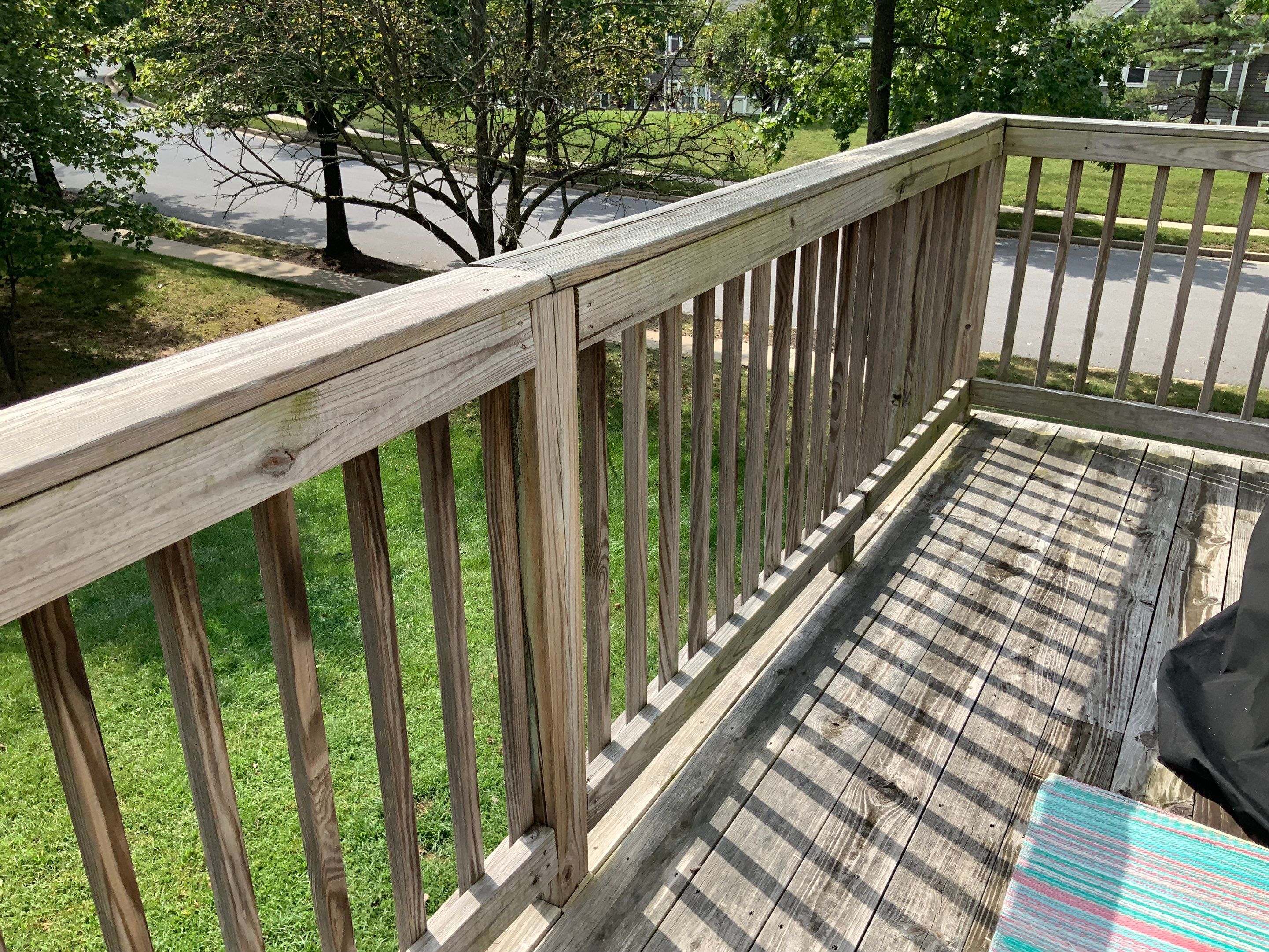 Deck Repair using Olympic Elite stains by Alpha Design Services