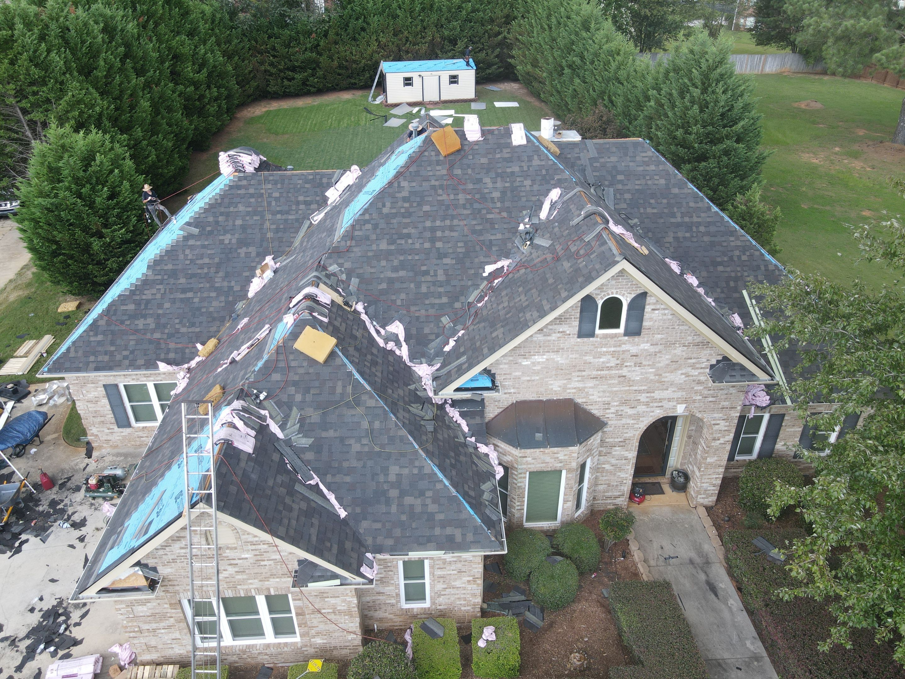 Residential Roofing Installation using Owens Corning by Inspector Roofing and Restoration