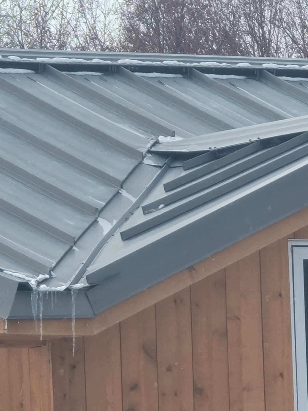 Light Stone Standing Seam by Reimagine Roofing