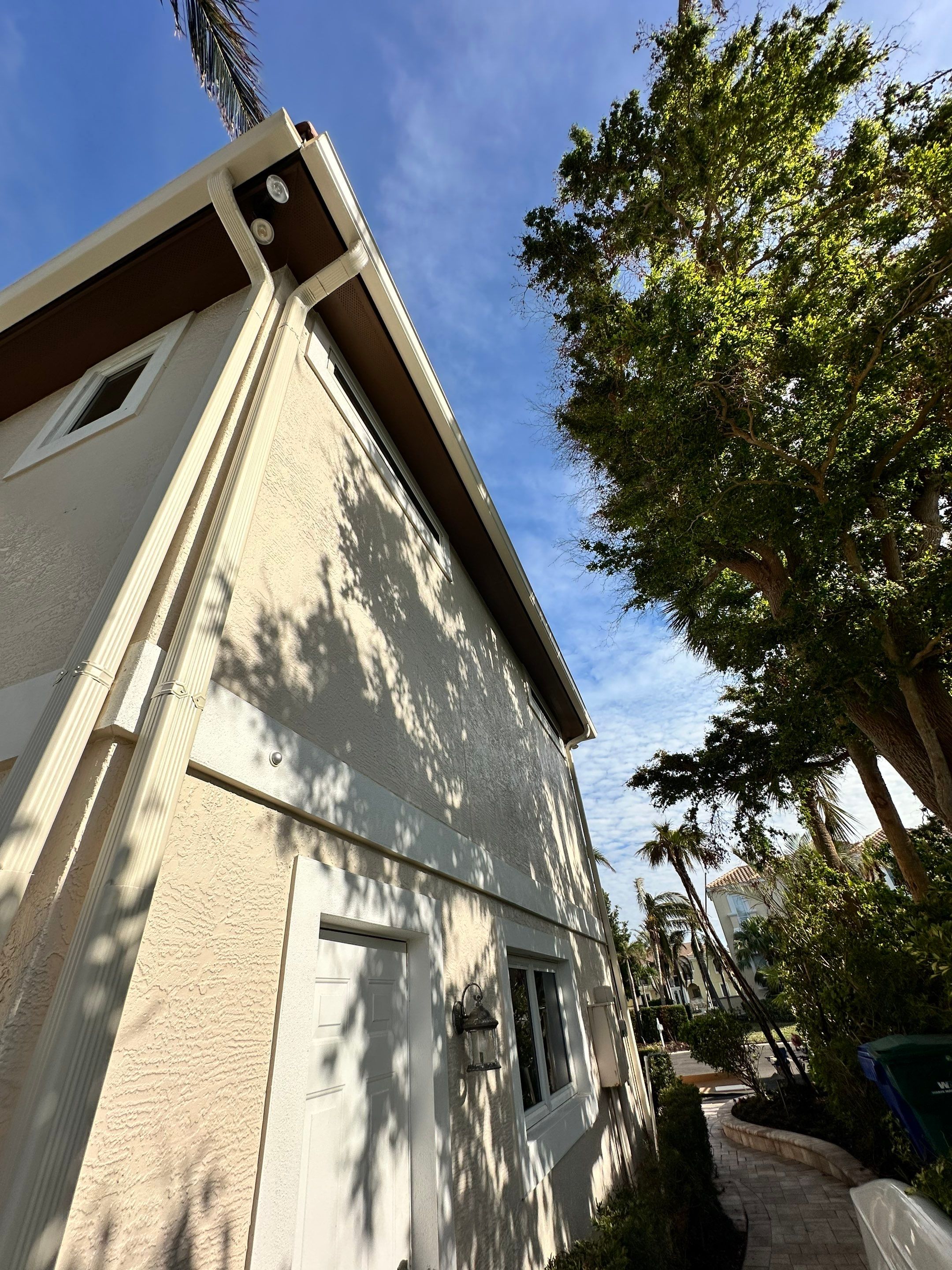 Cameo Finish Gutters for Luxury Homes  by Gutter Professors