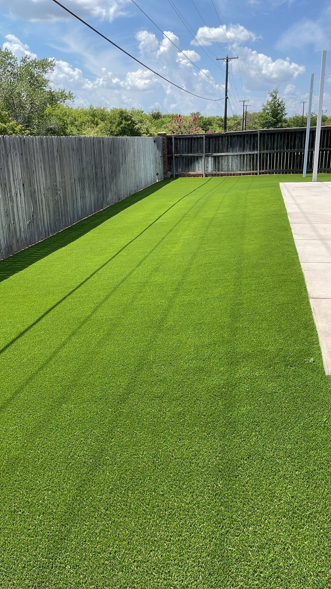 Project in Wichita Falls  by Turf Concepts