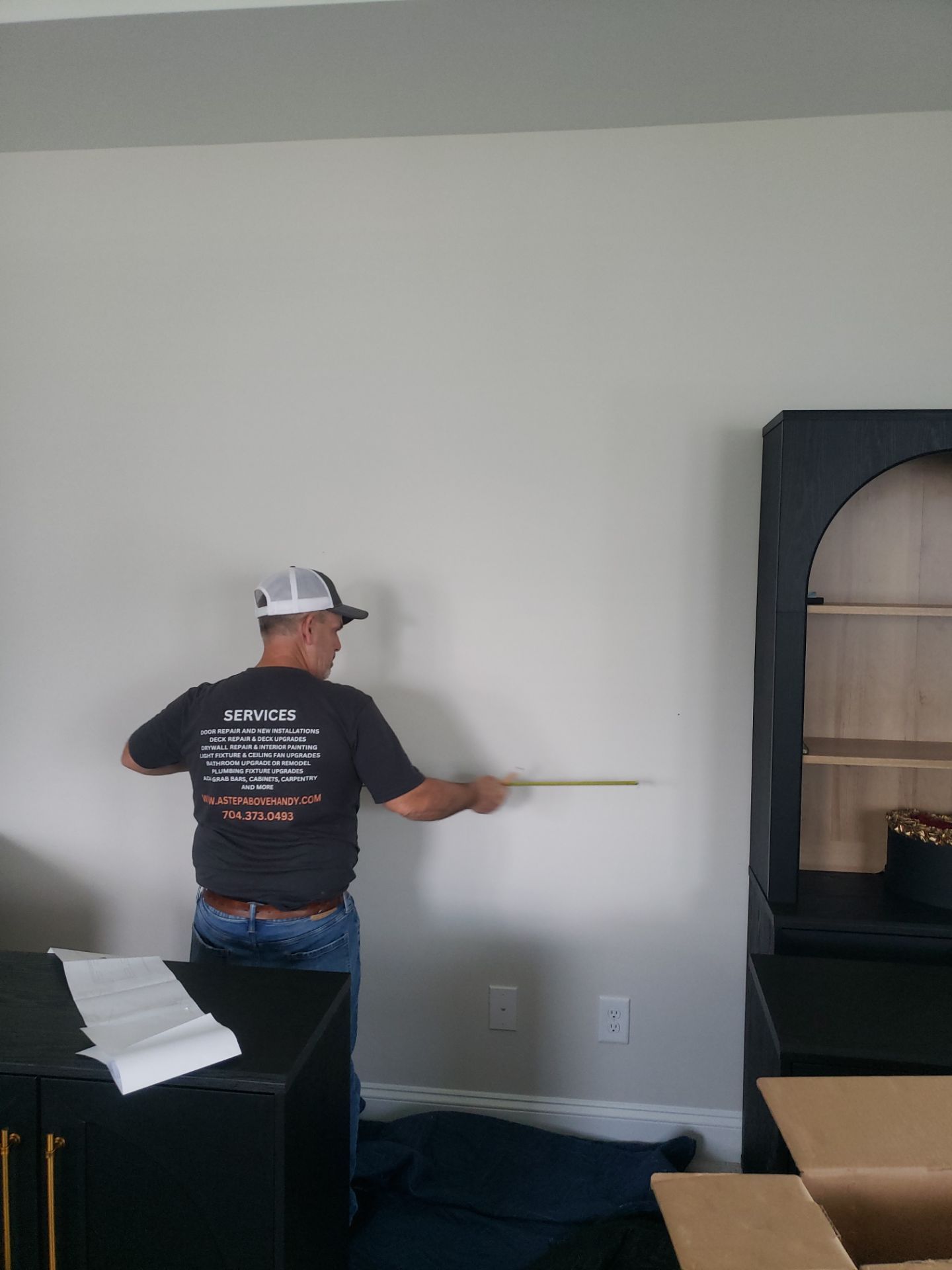 Art & Tech Combined! Picture TV Mounting! 🖼️📺 by A Step Above Handy LLC