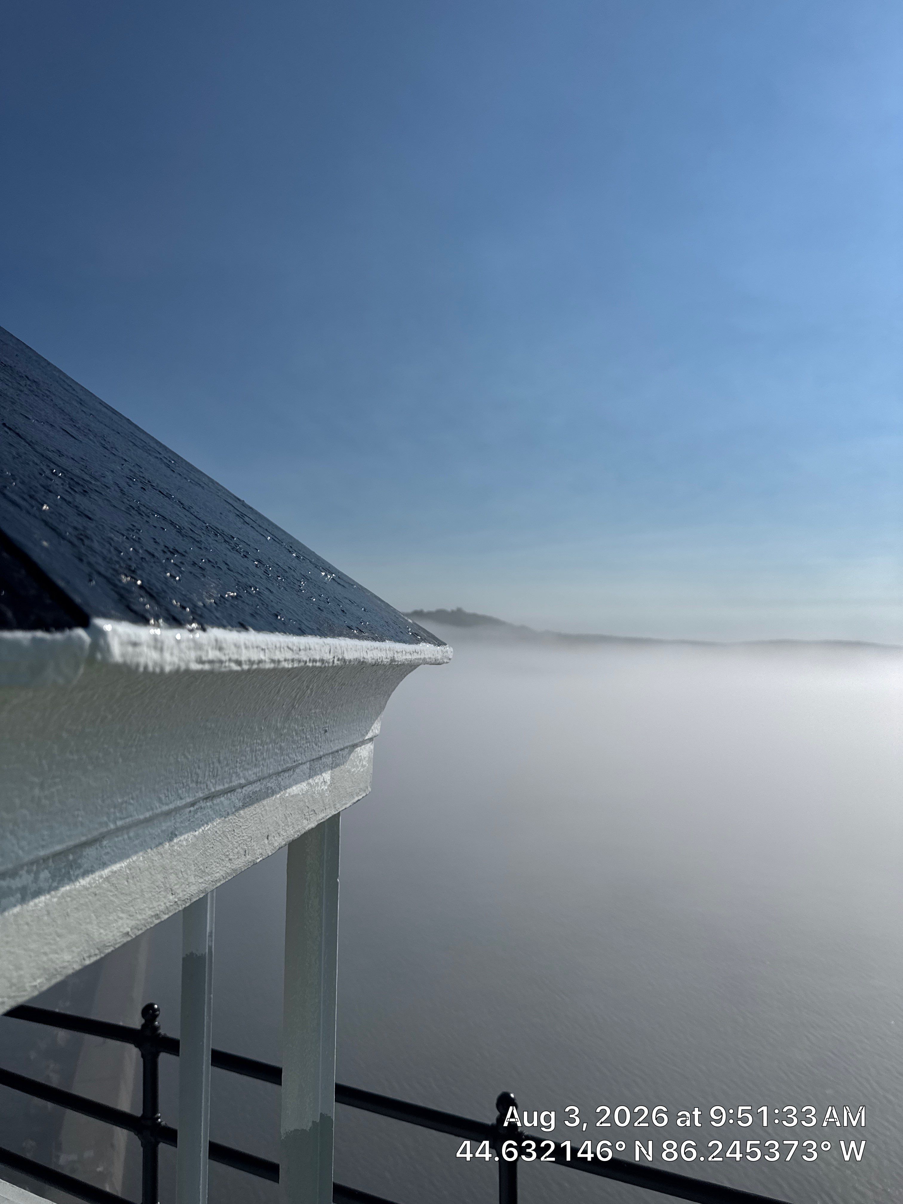 Historical Restoration and Coating of Frankfort North Breakwater Lighthouse by Finkle Preservation & Construction 