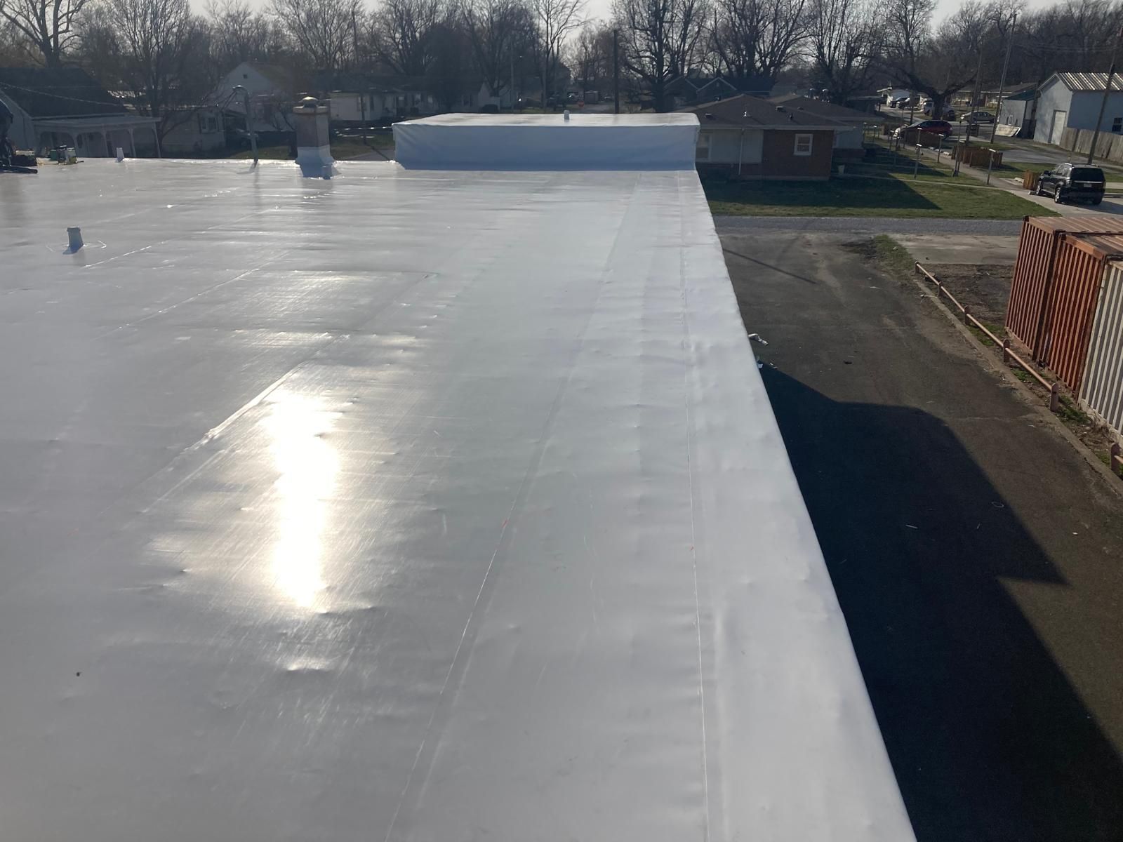 Commercial Roofing Installation using DURO LAST by Grell Roofing, LLC