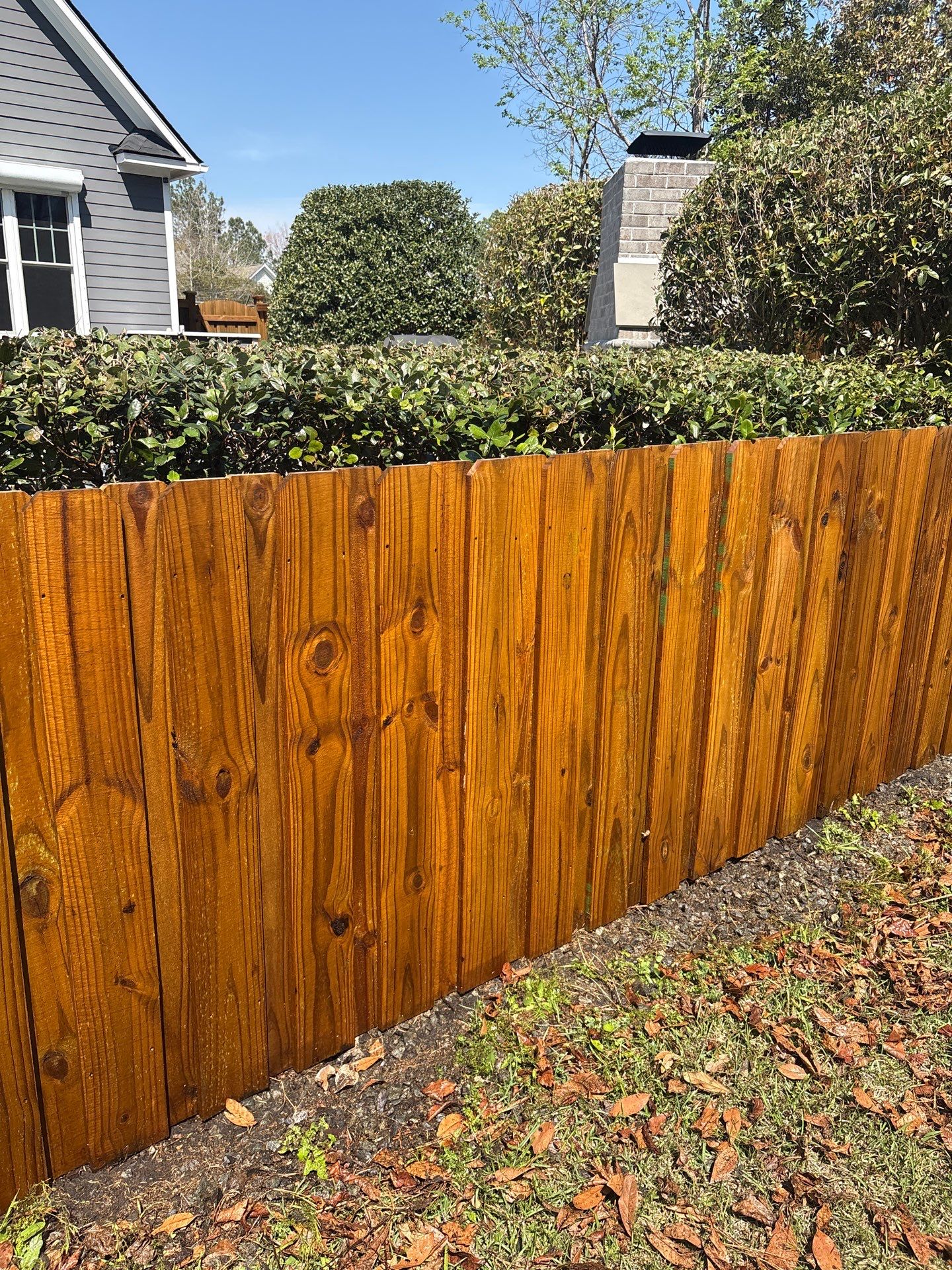 Fence using Wood Sealant by DuraSeal
