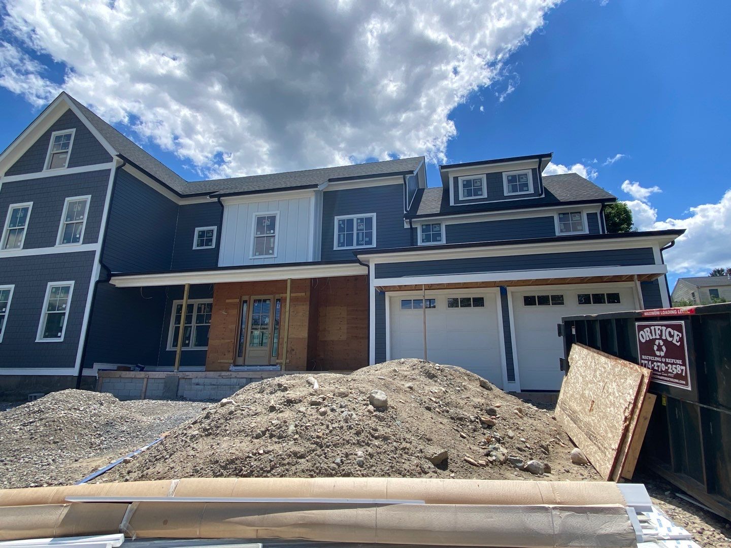 Waltham, MA Gutter Installation using 5" K-Style Aluminum Gutter by Gutter Pro Enterprises