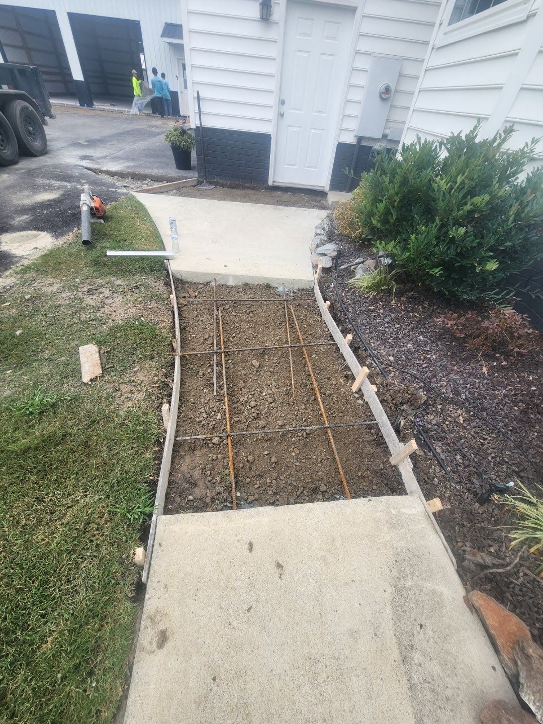Project in Chesapeake by Sam The Concrete Man Virginia Beach