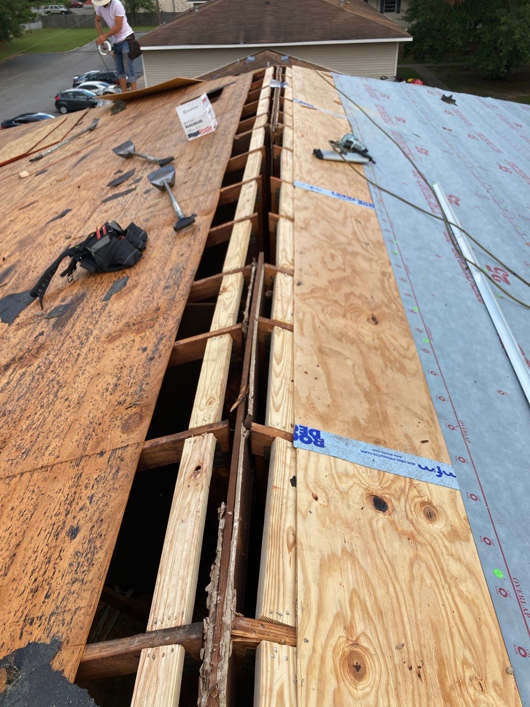 Residential Roofing Repair using Roof Replacement by American Roofing & Construction LLC