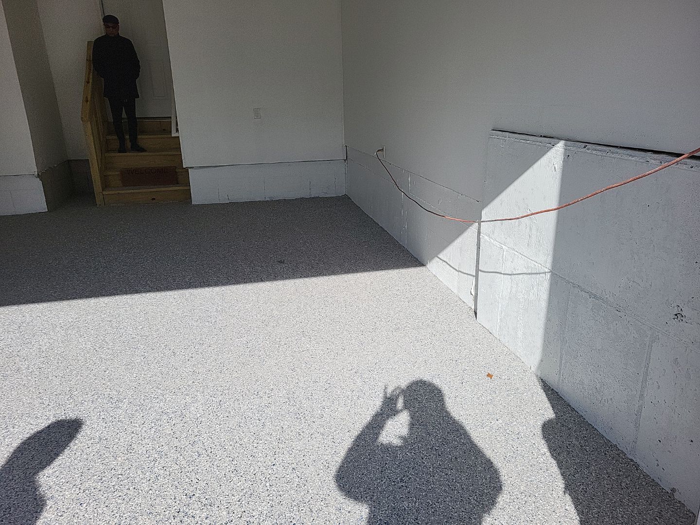 Garage Floor Coating using Penntek by Spectrum Painting, LLC