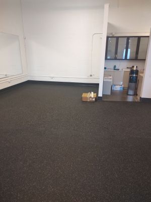 Rubber Gym Floor for local Trainer