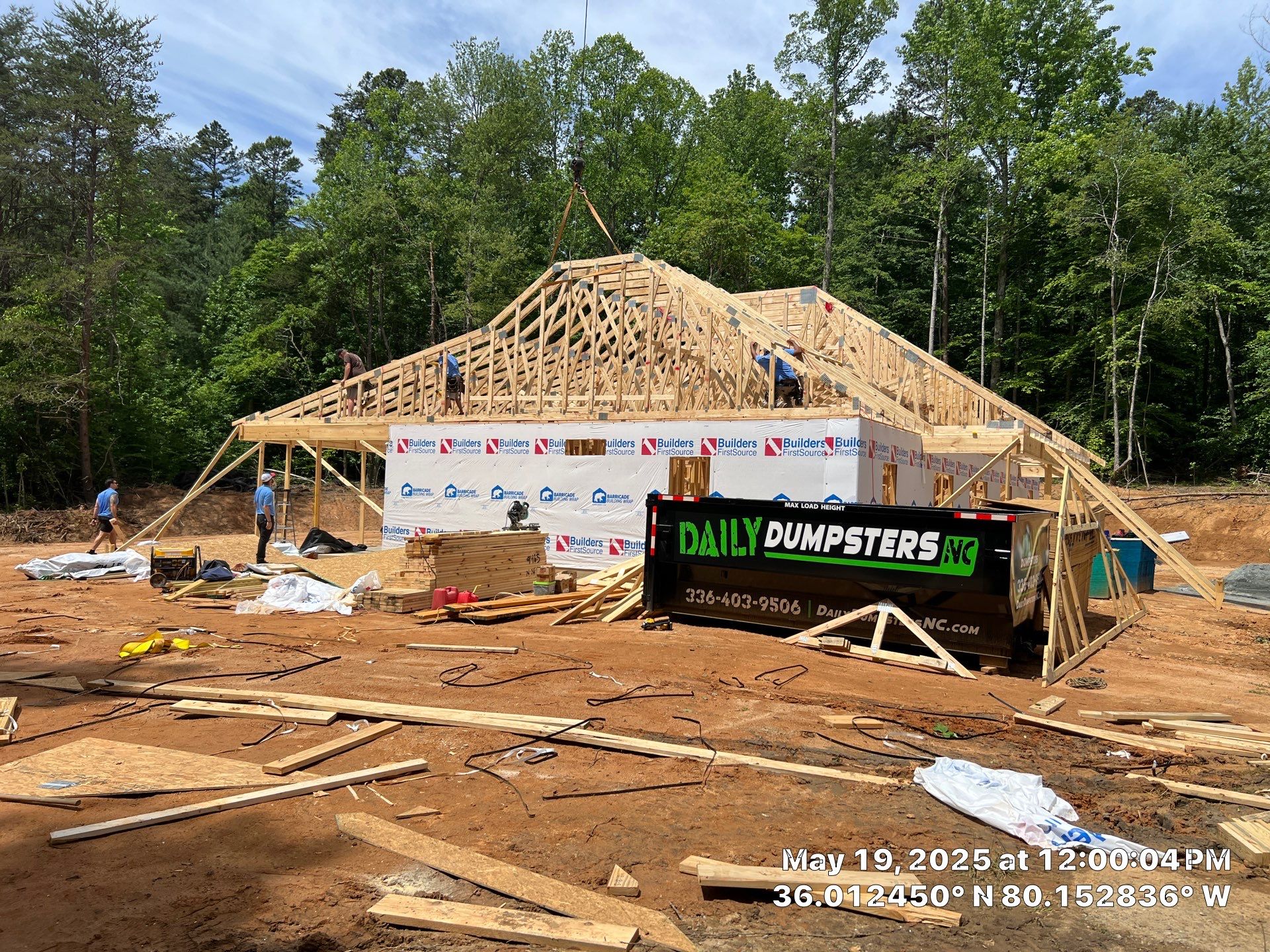 New House in Winston-Salem by Clemmons Windows & Doors