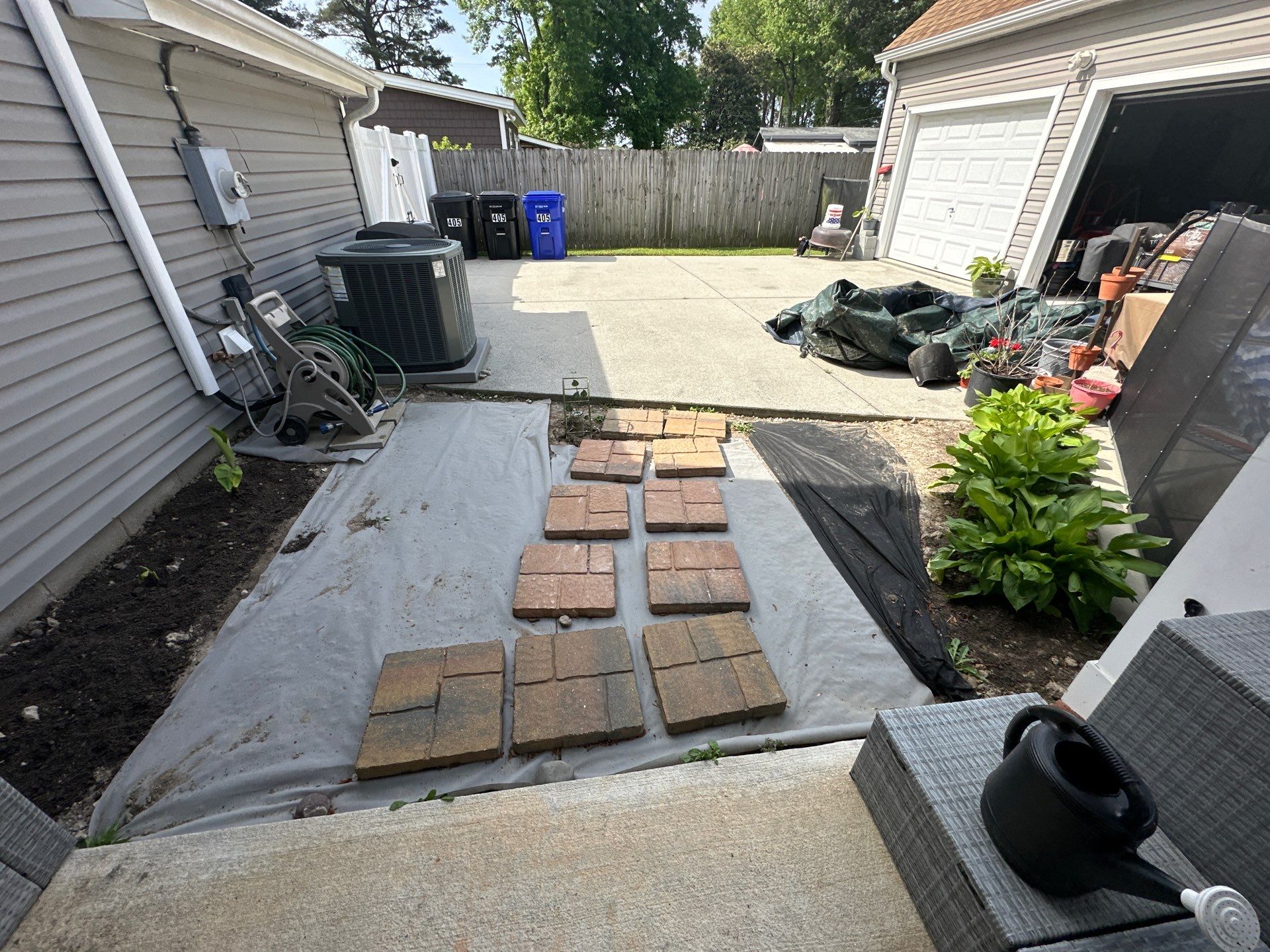 Project in Virginia Beach by Sam The Concrete Man Virginia Beach