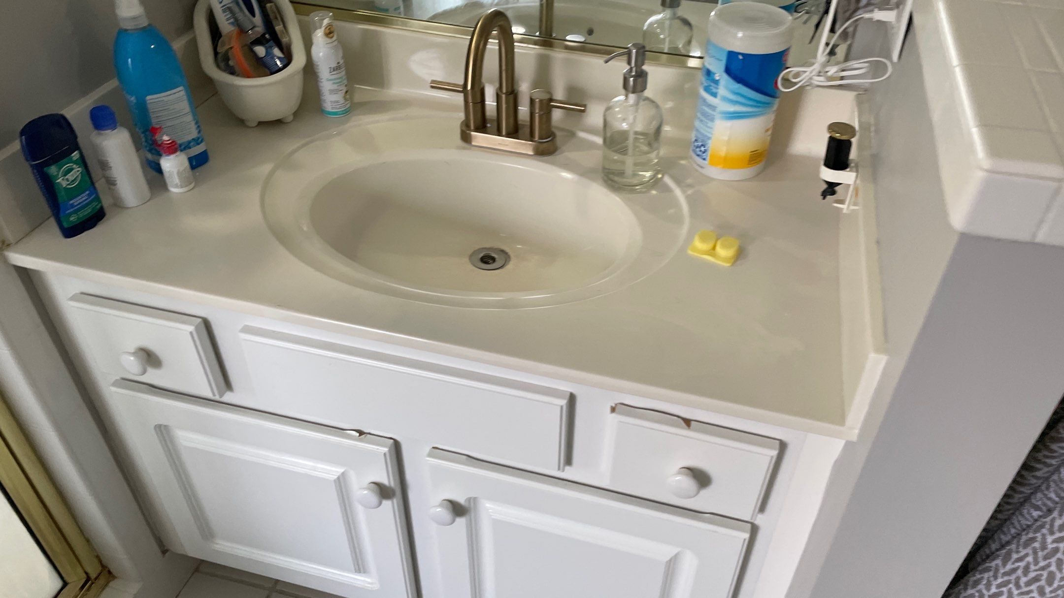 Bathroom Remodel using Schluter by Footprints Floors of Coastal Carolina