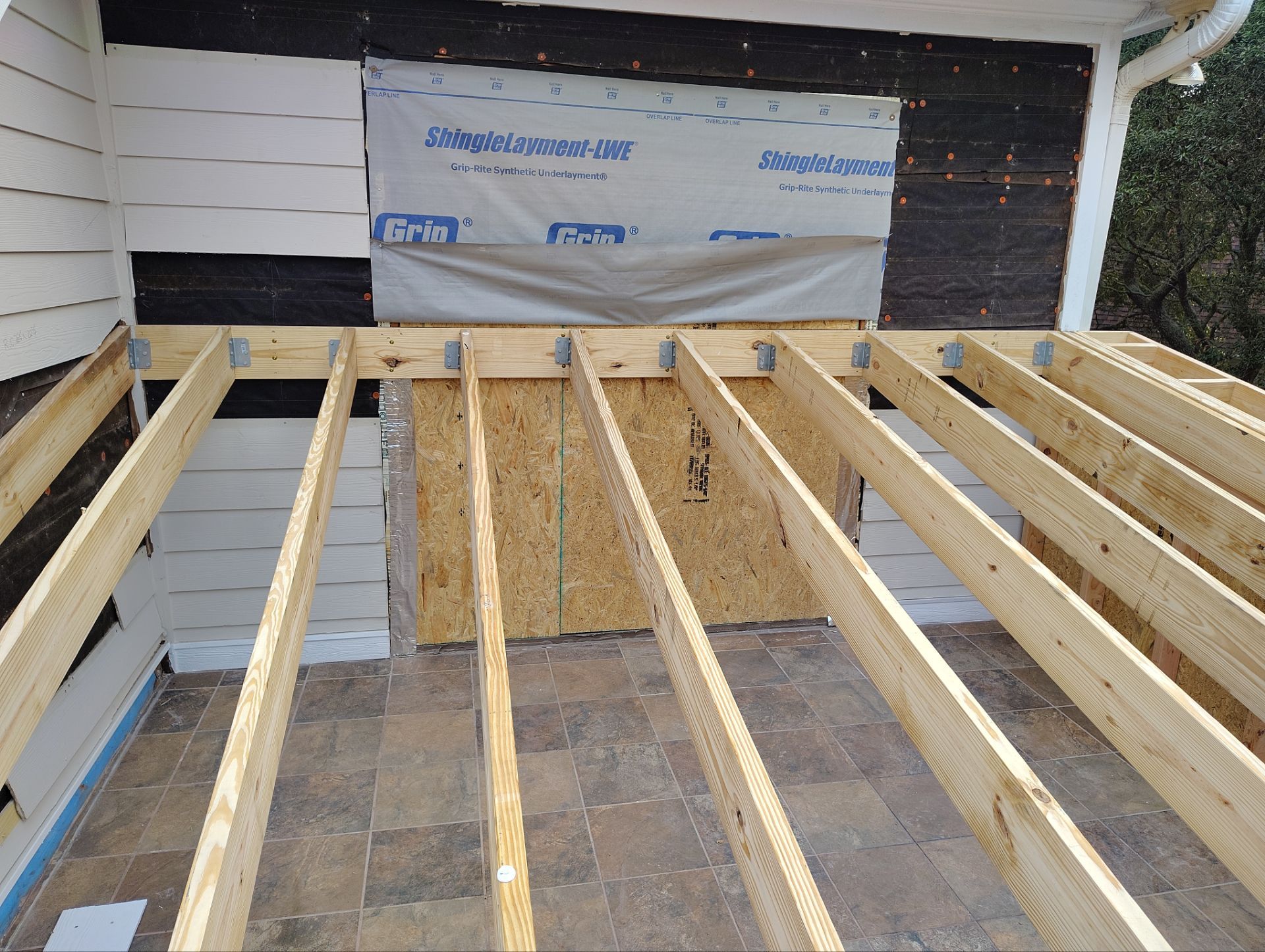 Deck Removal and Roof Addition in Winding River Plantation Bolivia NC by RGR Construction and Roofing, LLC