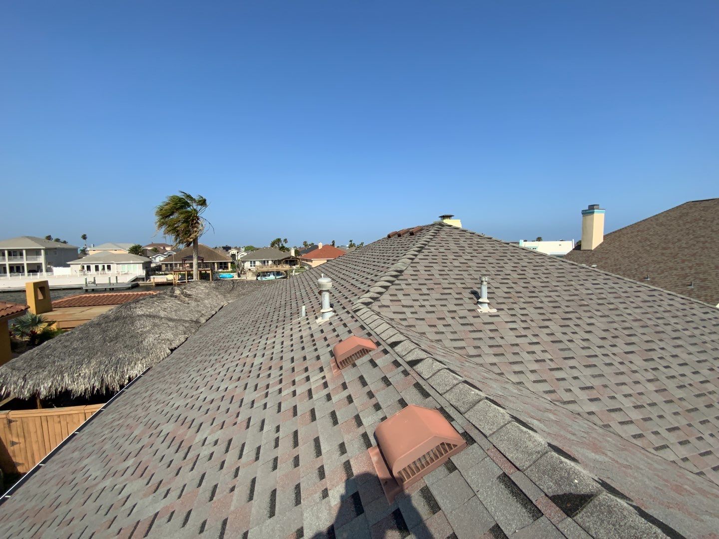 Residential Roofing Installation using Tilcor Stone Coated Steel Roofing by Lighthouse Roofing