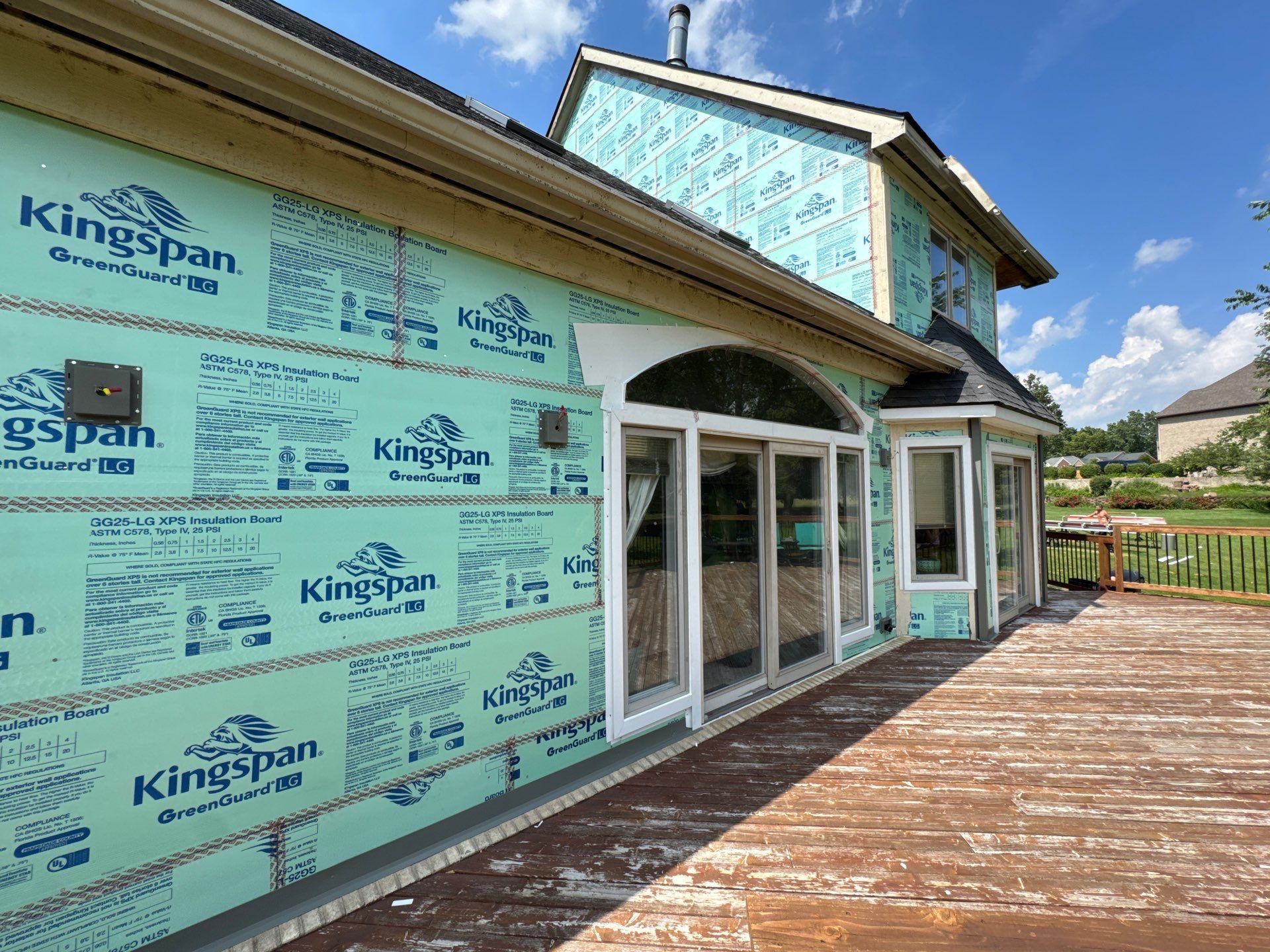 Siding Replacement using Alside Mountain Fern by 180 Contractors