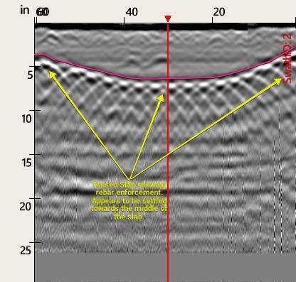 Concrete Scan for industrial type plant by Alsip Locating Service, LLC
