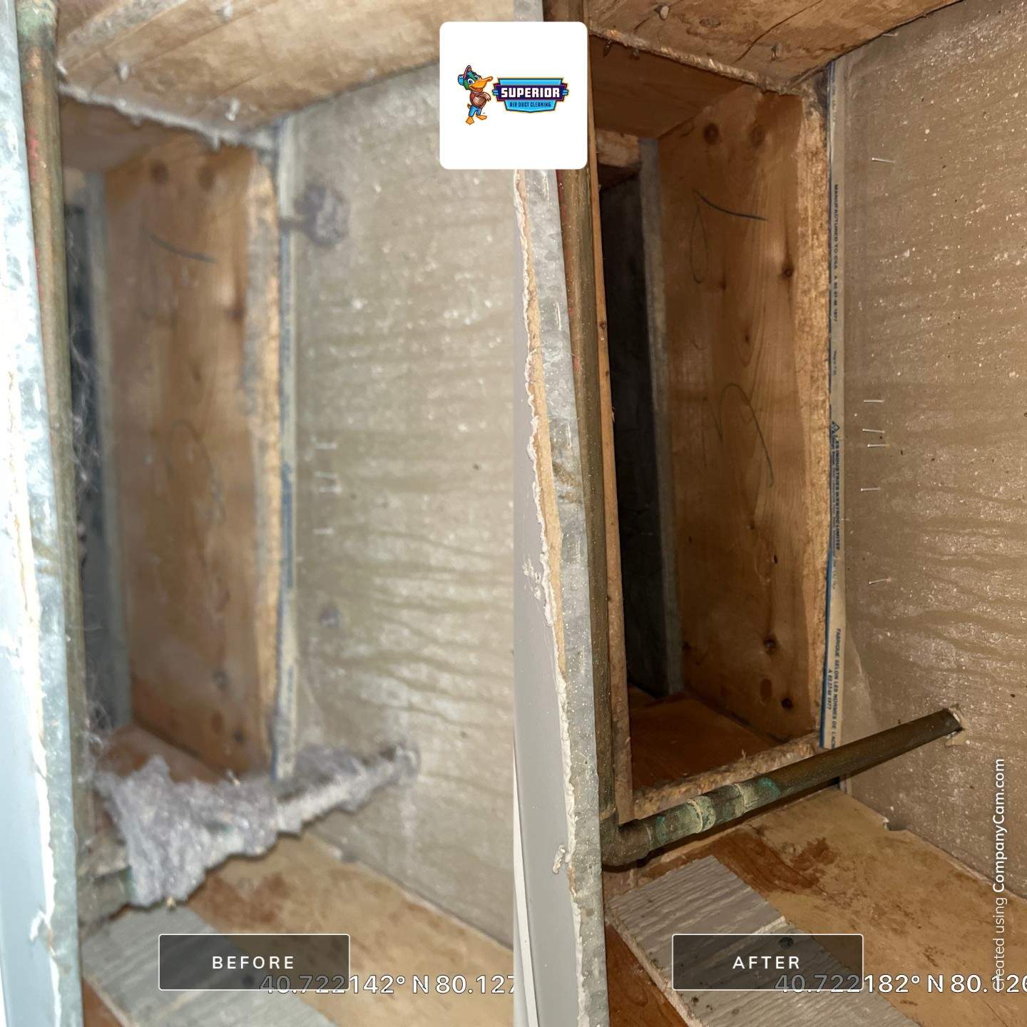 Air Duct Cleaning With a Vacuum Truck in Cranberry Twp, PA by Superior Air Duct Cleaning