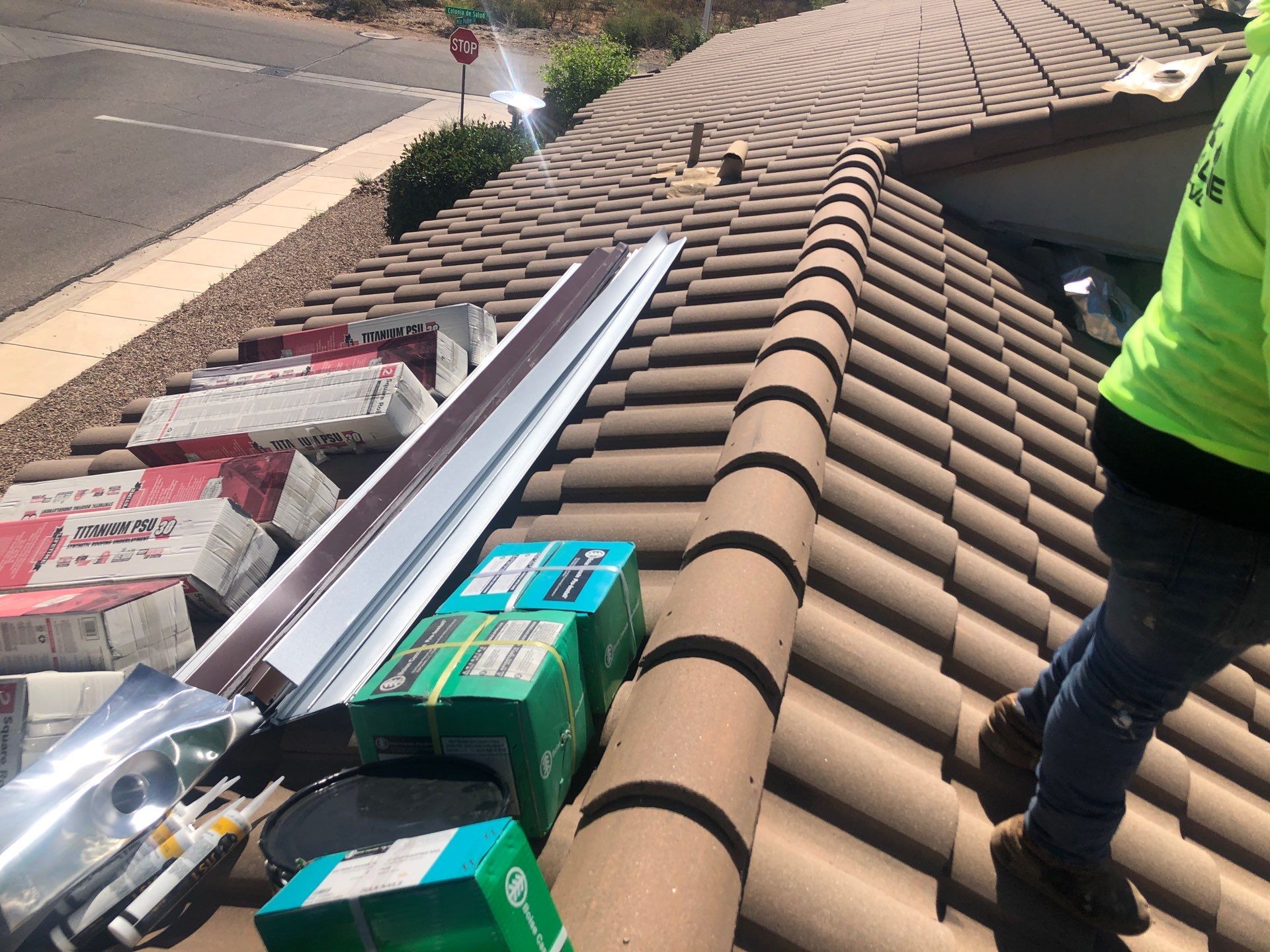 Desert Sand Concrete Tile by Reimagine Roofing