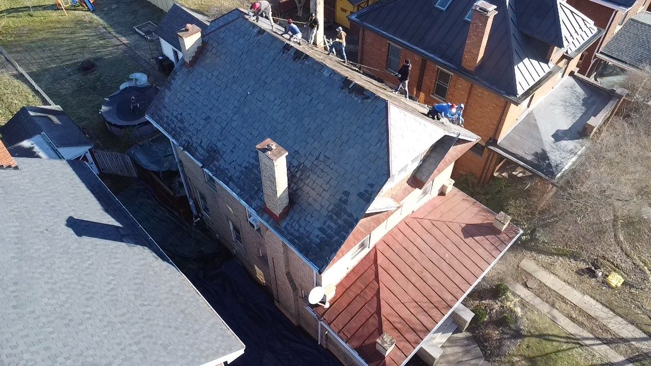 Residential Roofing Installation using Certainteed Landmark Pro Shingles by Fahey Roofing + Contracting