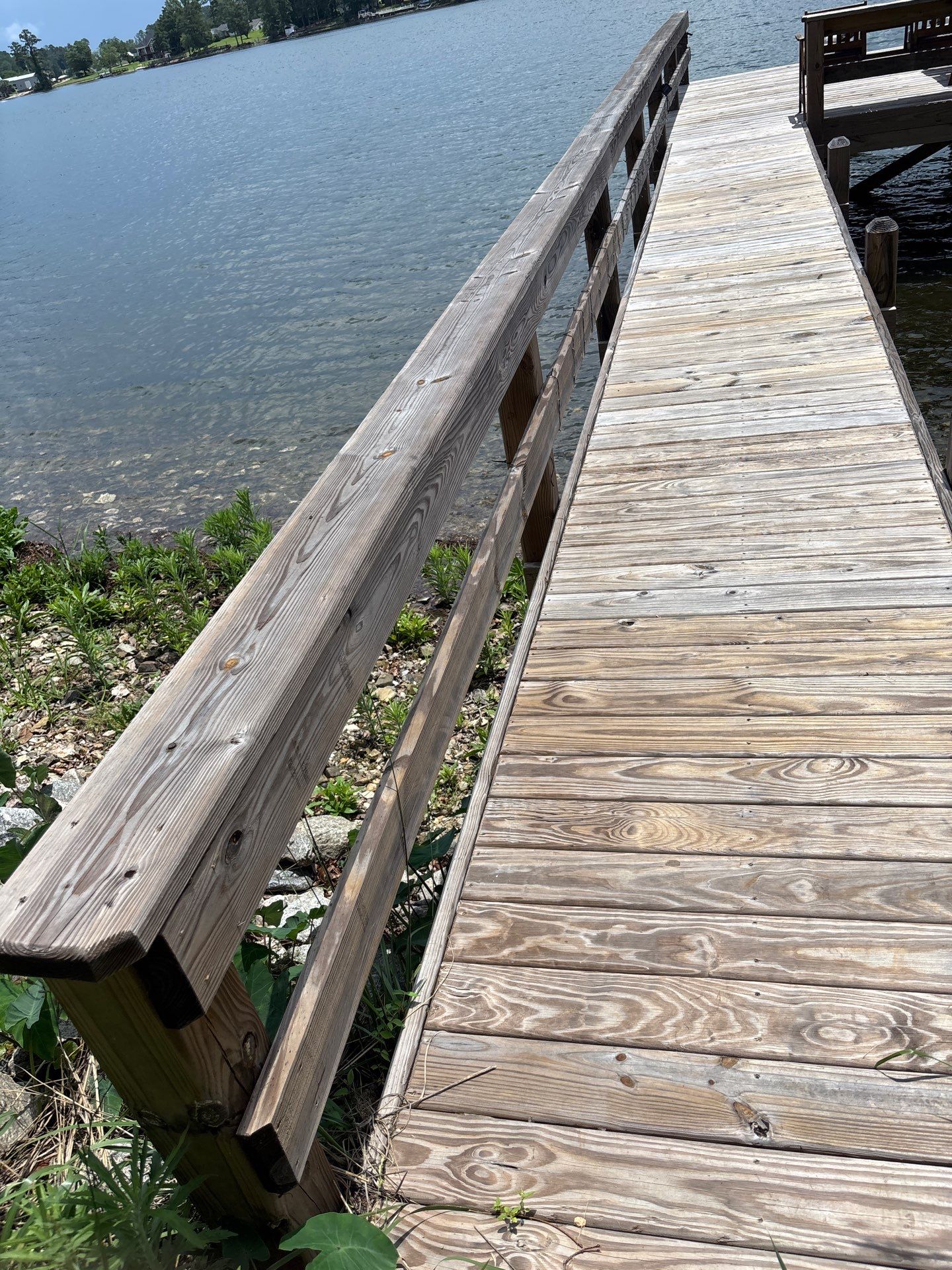 Dock using Wood Sealant by DuraSeal