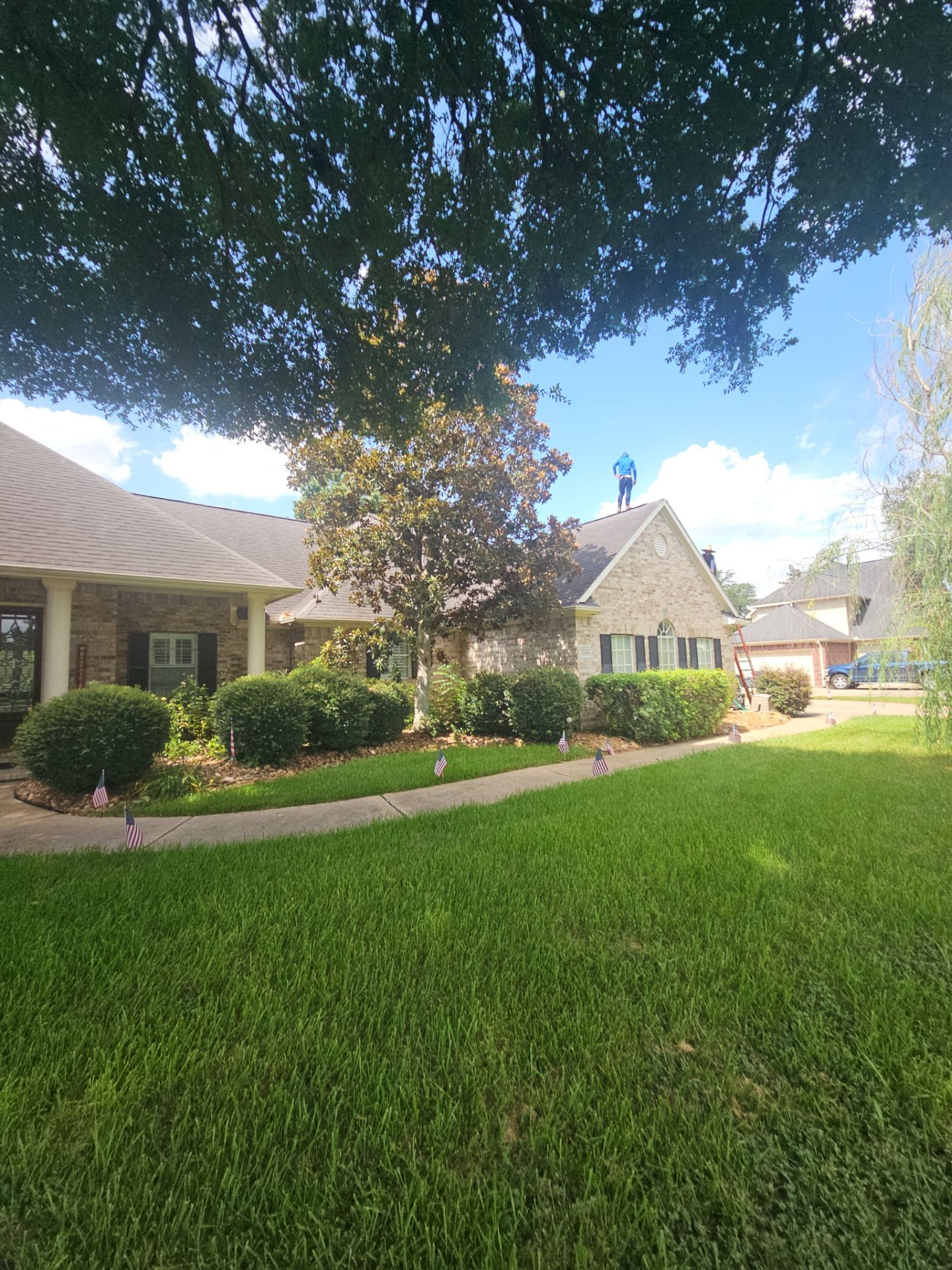 Residential Roofing Repair using Owen's Corning Duration (Lifetime) Shingles by Roof Repair Company