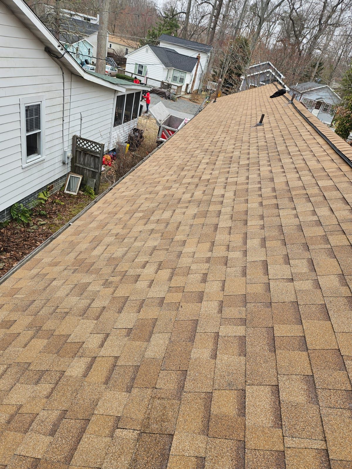 Gutter and roof replacement by Window Depot of Annapolis