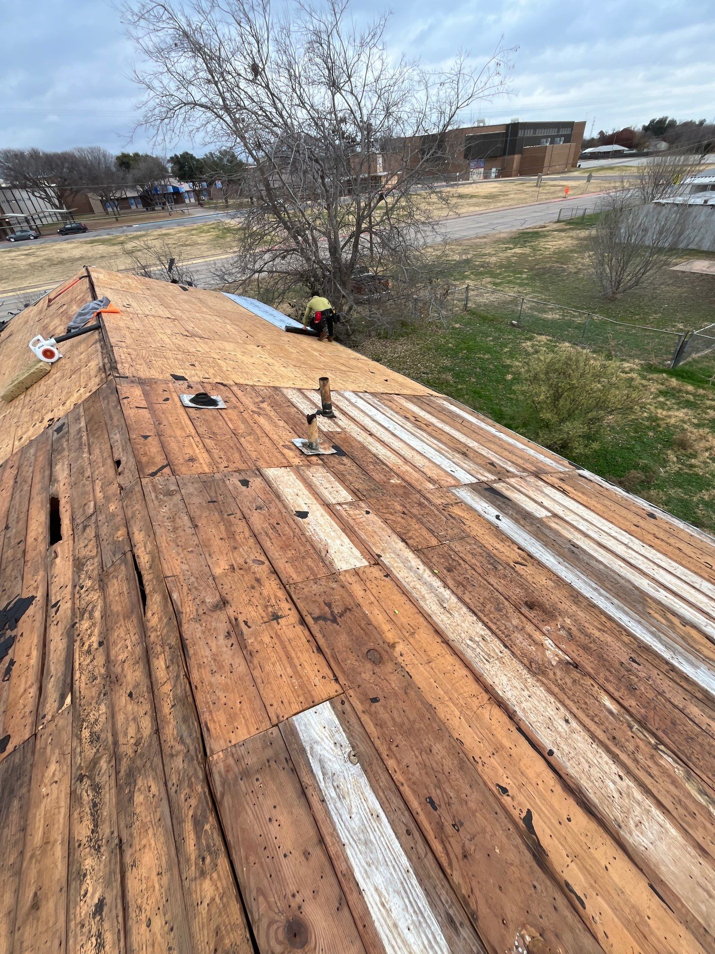Reroof After Hail Storm -Atlas Pinnacle  by Berry Good Roofing 