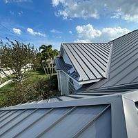 24ga 1.5" Snap-Lock Slate Gray  by Total Roofing System The Metal Roof Experts
