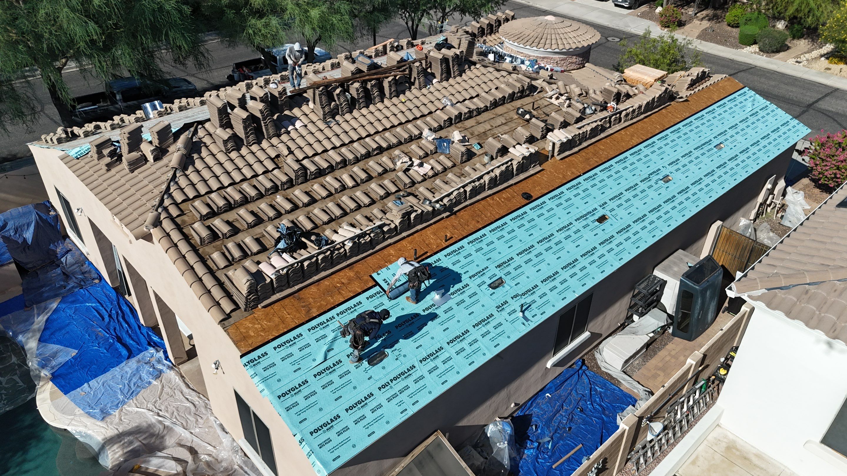 Project in Phoenix, AZ by Saint Roofing