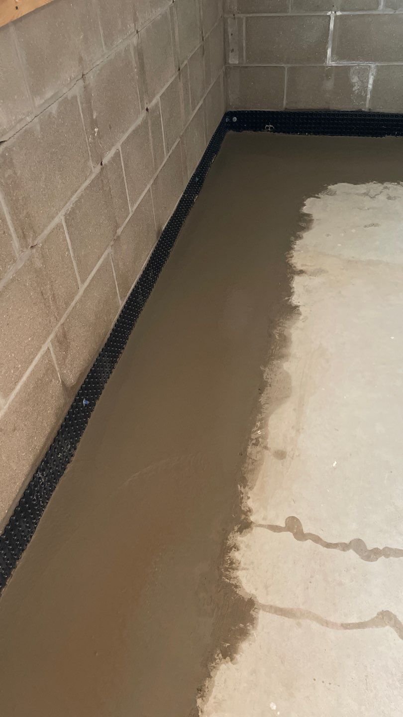 Optimizing Rob & Sue's Existing Waterproofing System by Waterproofing Northeast