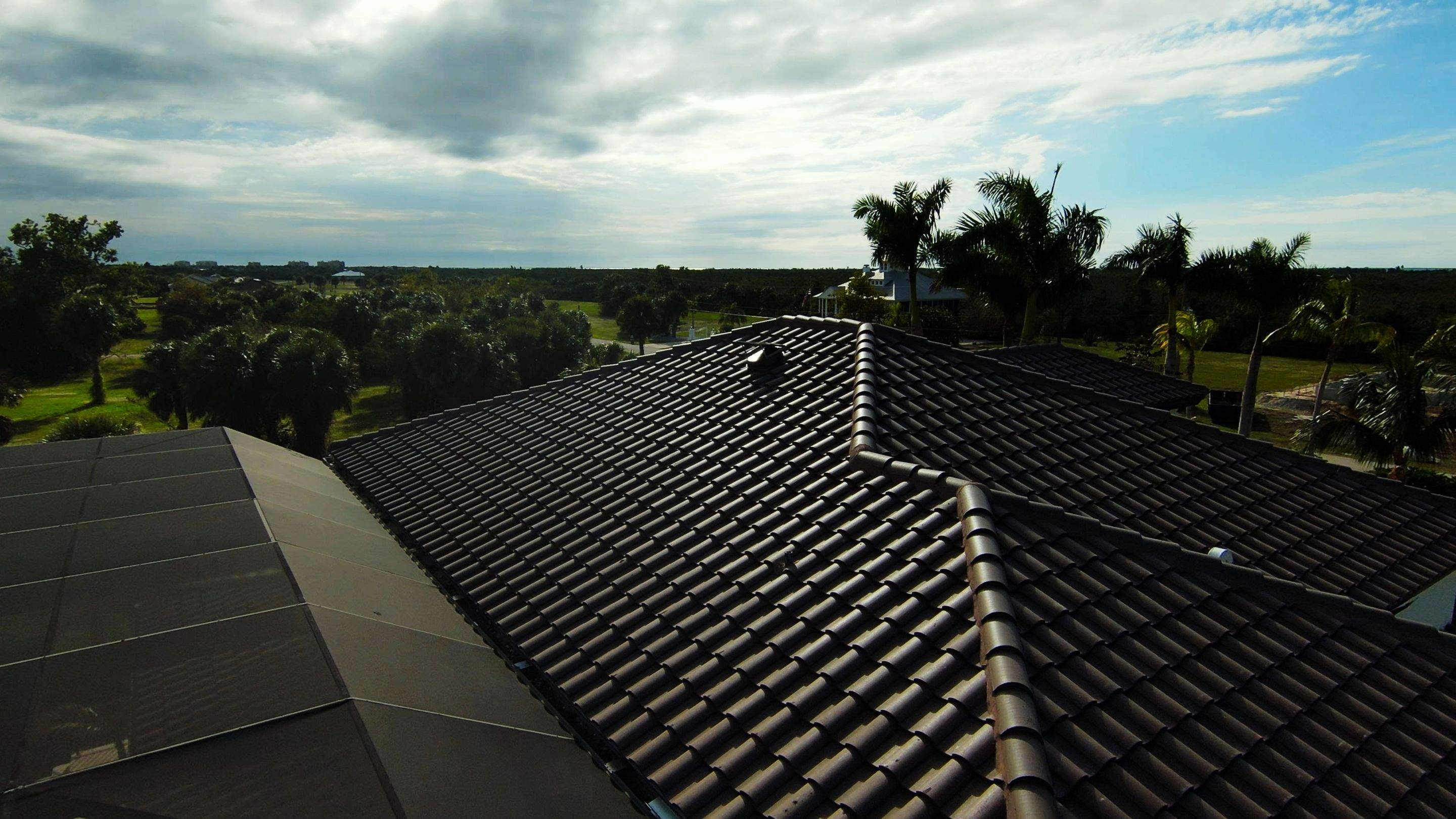 Punta Gorda Concrete Tile Roof Replacement by Four Peaks Roofing