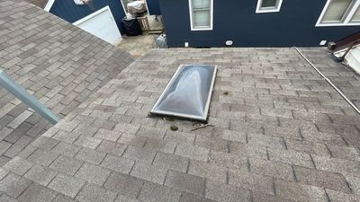 Turtle Shell gutter protection installation in Batavia, IL 60510, photograph 5