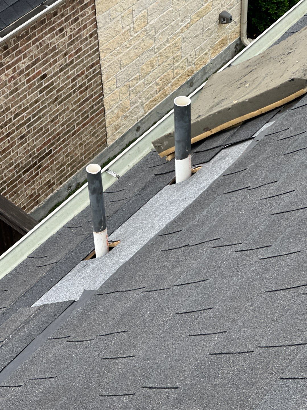 Hail Damage using Owen's Corning Duration (Lifetime) Shingles by Roof Repair Services LLC