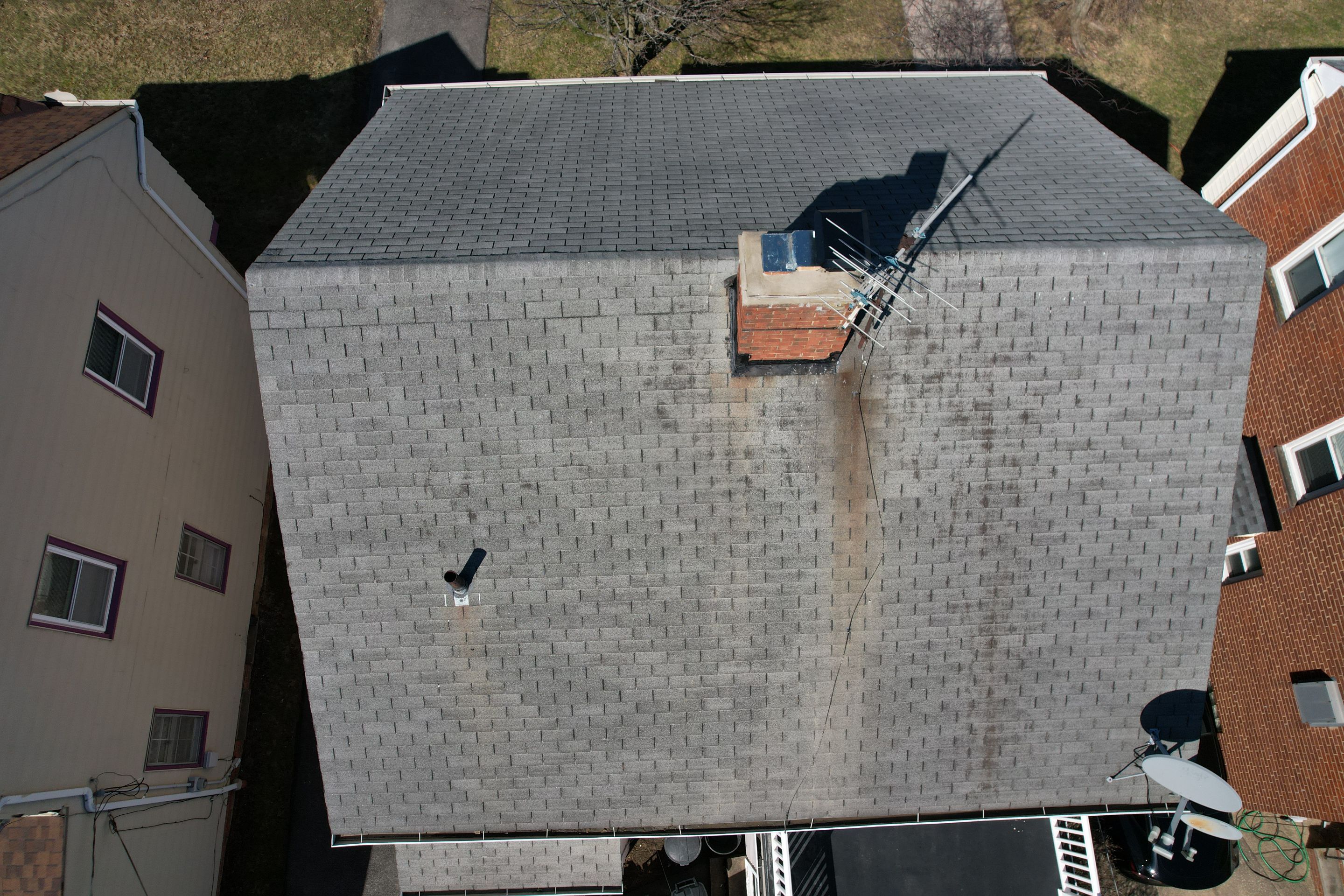 Residential Roof Replacement using GAF HDZ Charcoal by Atlas Roofing & Restoration