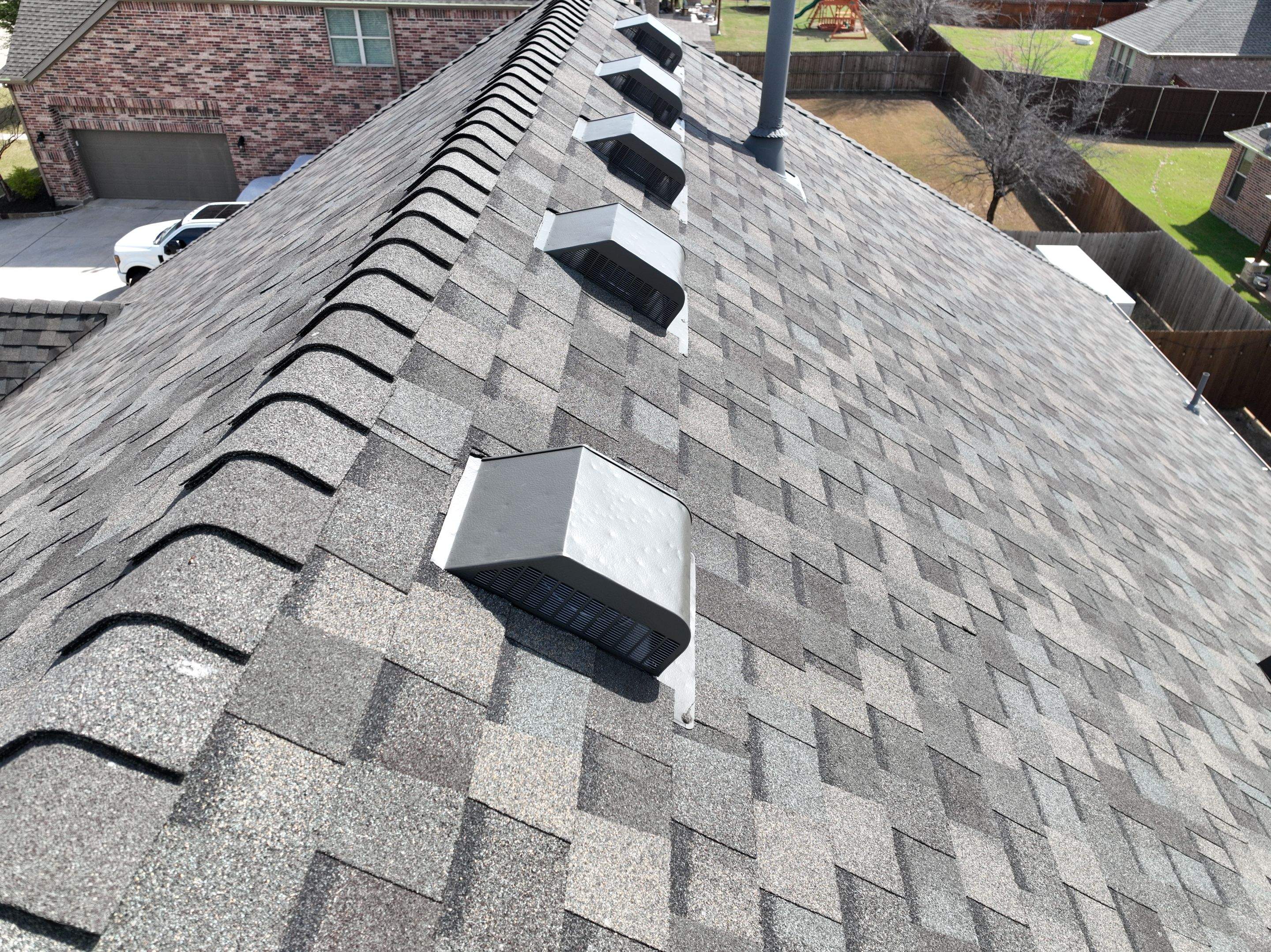 Residential Roofing Installation using Certainteed Max Def Weatherwood by Becker Roofing and Exteriors