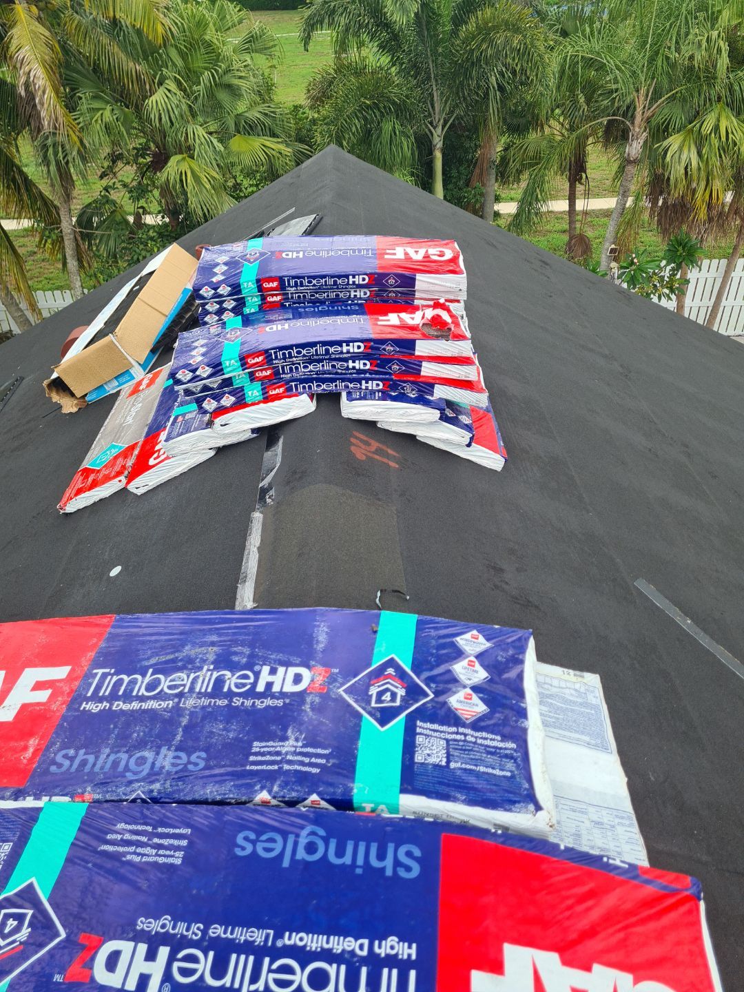 Residential Roofing Installation using GAF by BLUES BROTHERS ROOFING