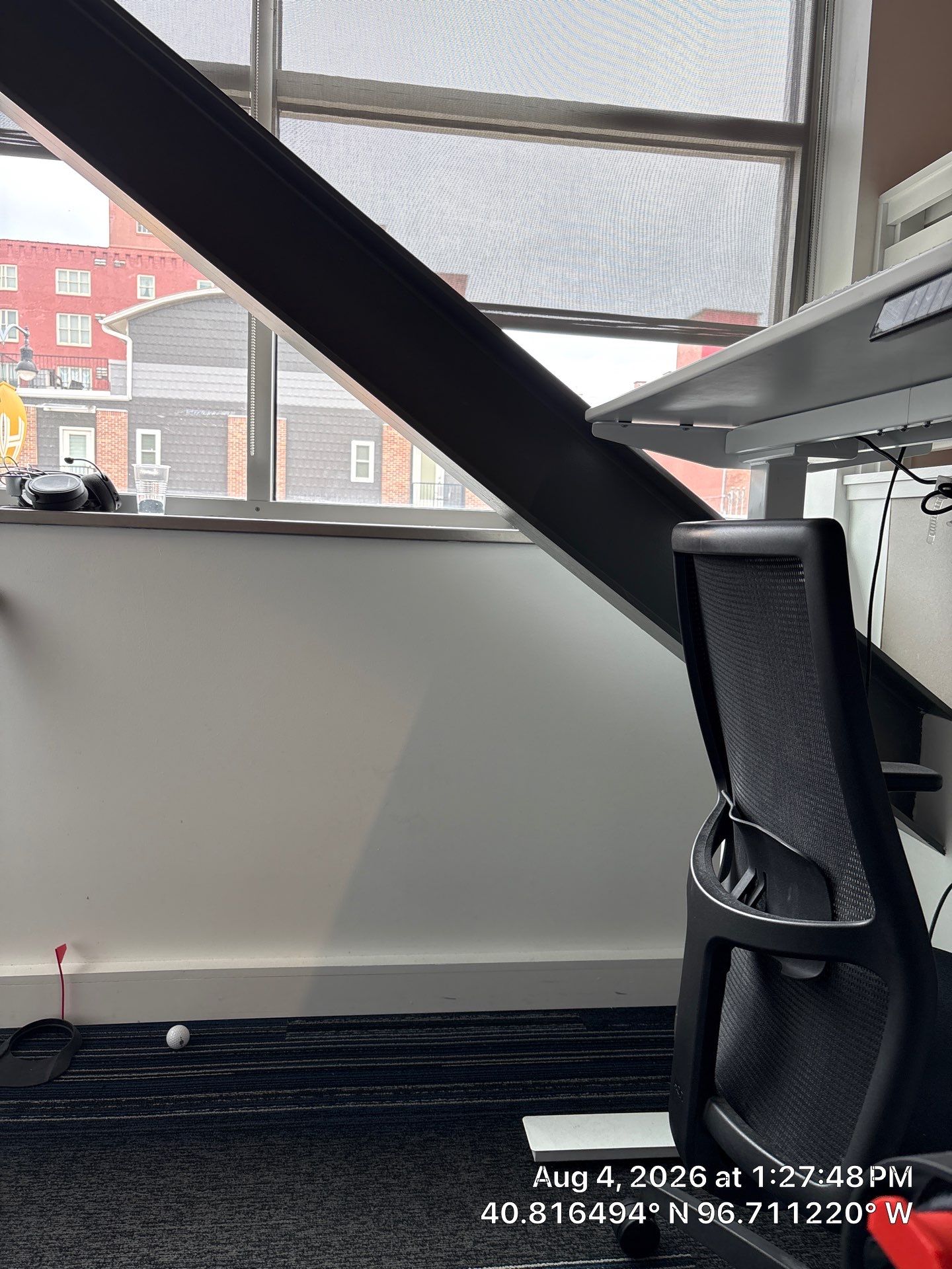Modern Home Office Setup with Adjustable Standing Desks in Lincoln by CompanyCam Sales Demo