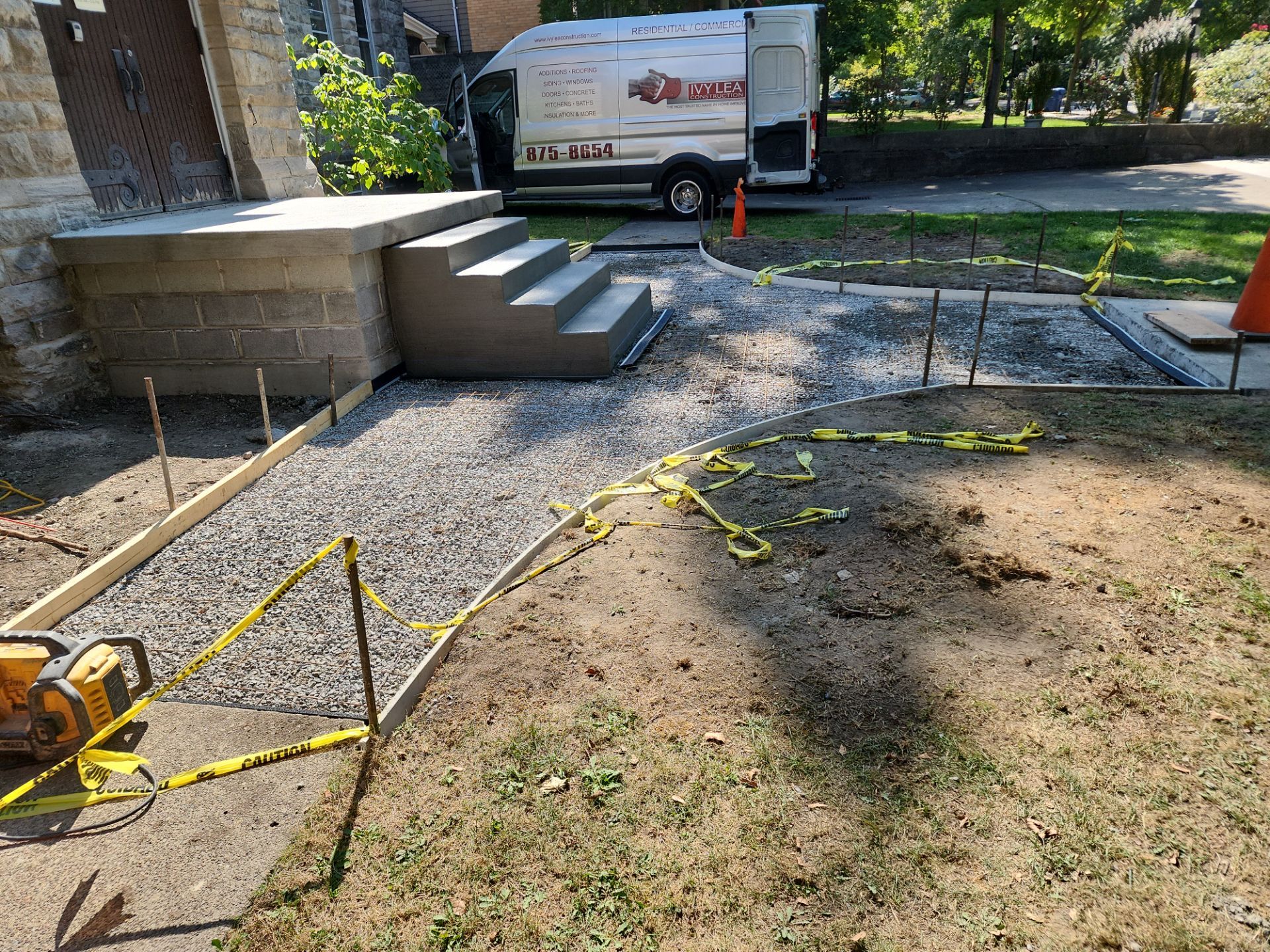 Concrete and Porch by Ivy Lea Construction