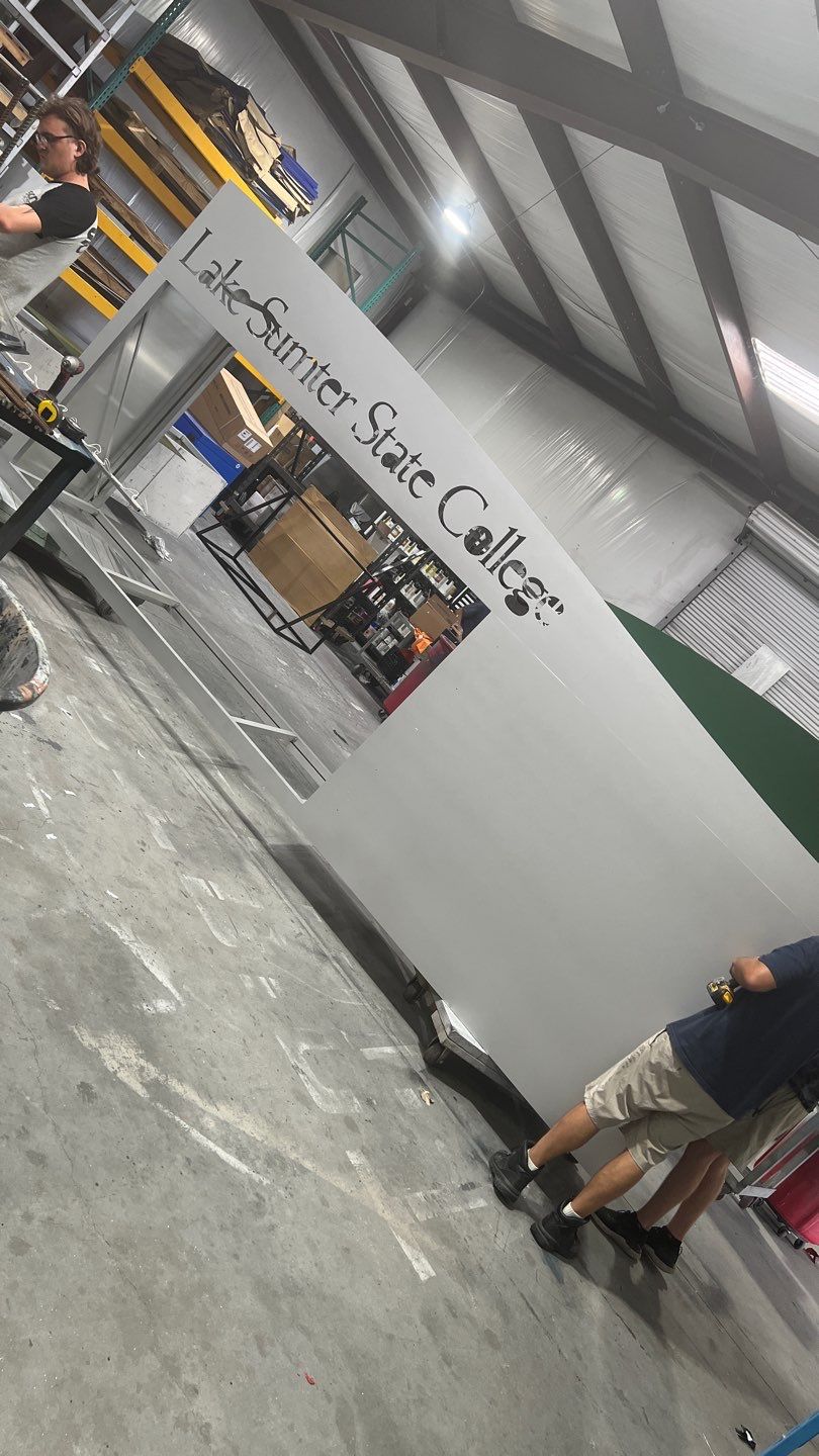 Monument Sign for LSSC Clermont by SignCrafters