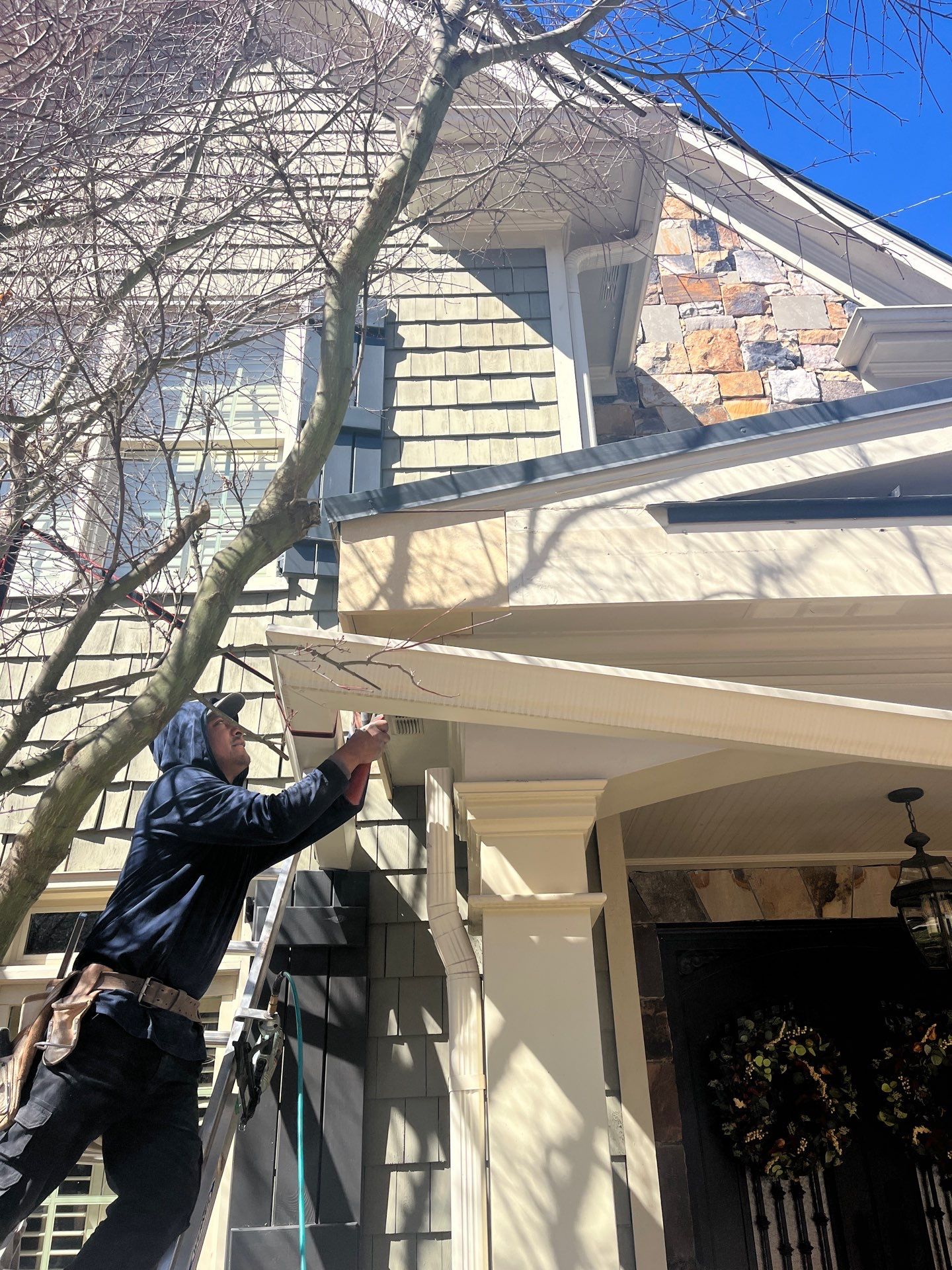 Shutter and Rotten Wood Replacement in Tucker, GA by Nelson Exteriors 